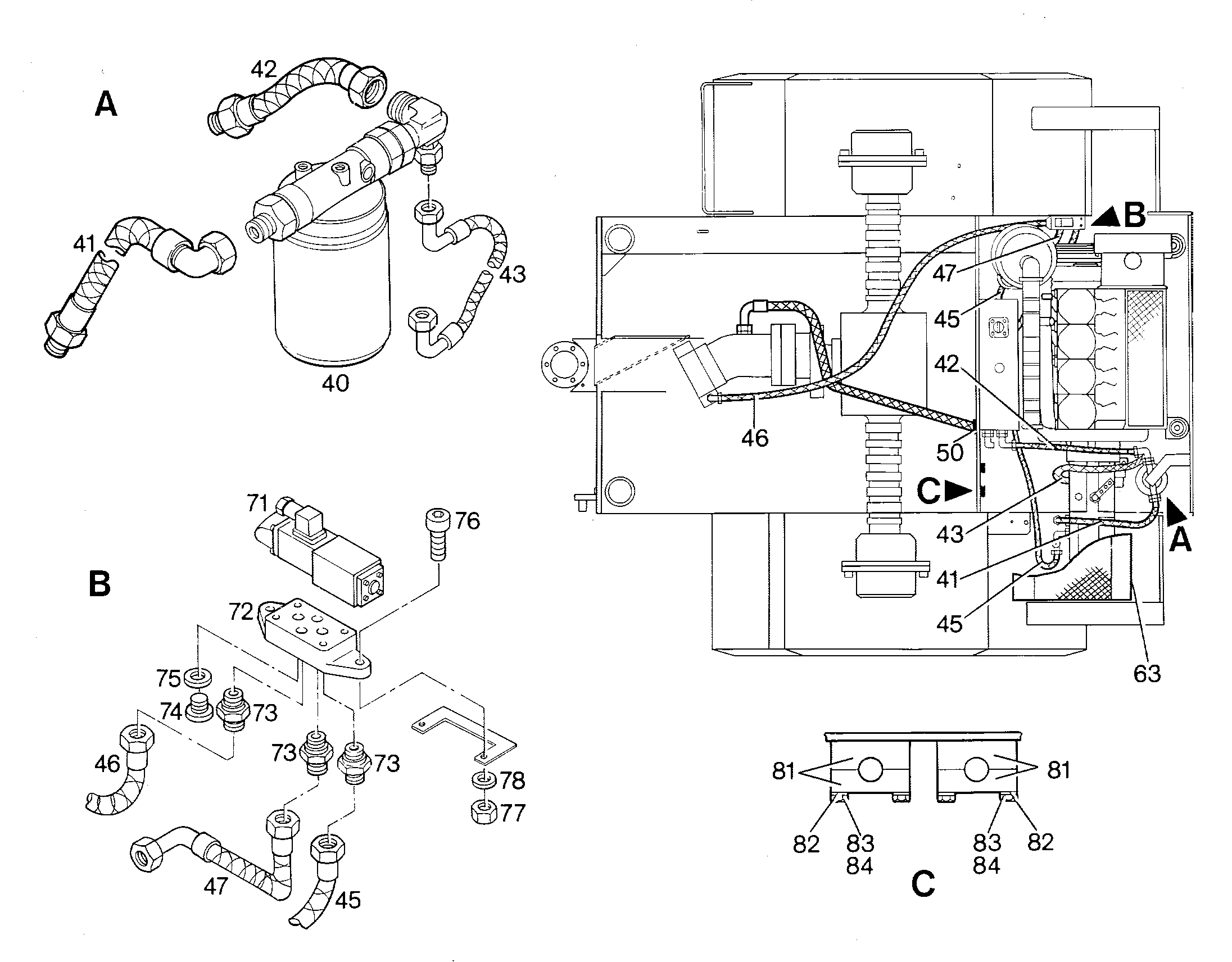 КЛАПАН ХОДОВОЙ 5003564 LIEBHERR