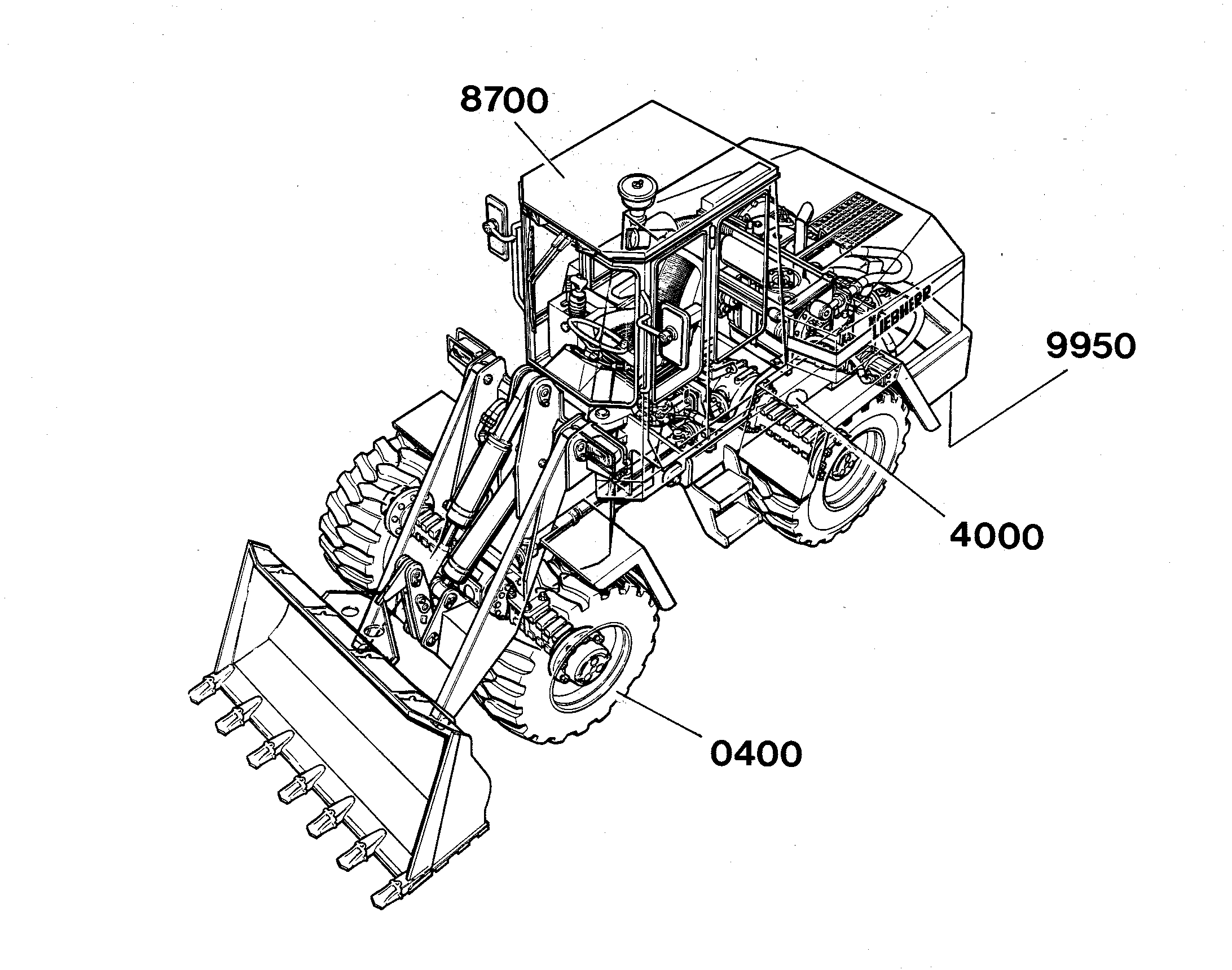 ТАБЛИЧКИ 9541298 LIEBHERR