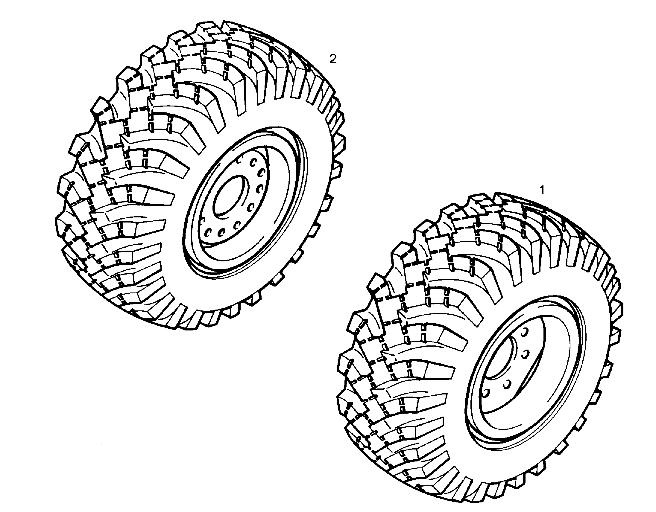 ЛЕВ. КОЛЕСО XKM GRIP 9657200 LIEBHERR