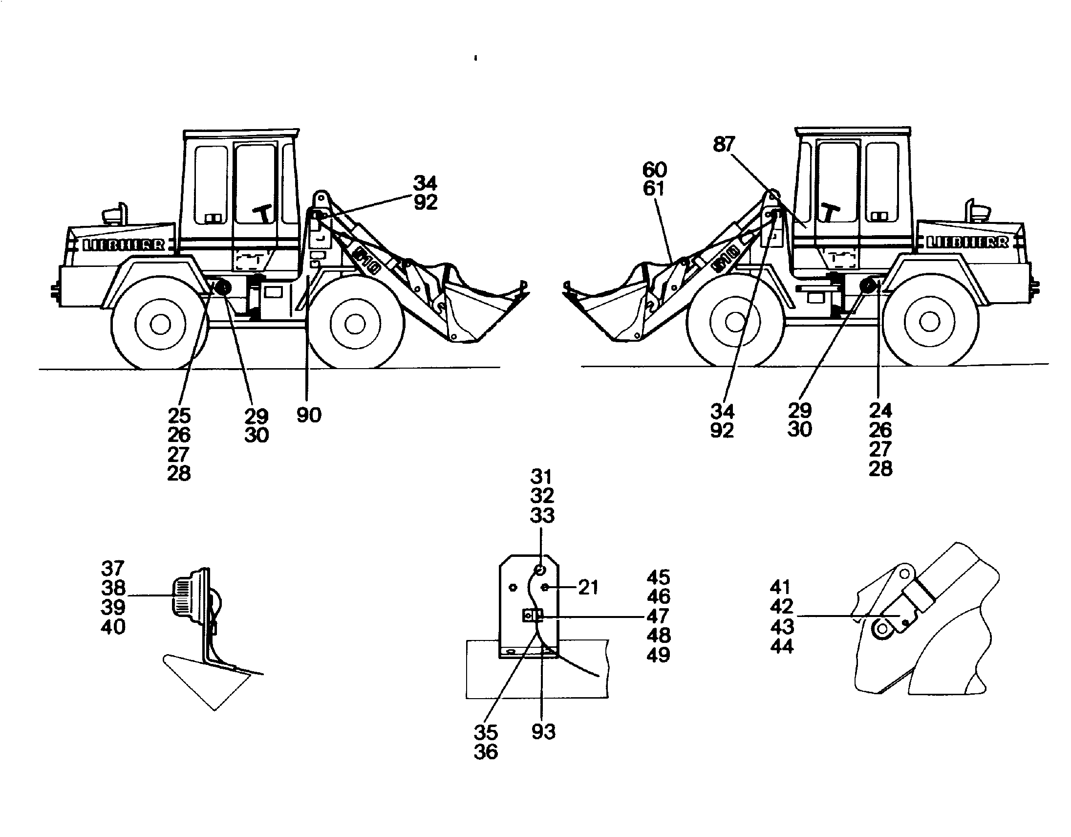 СКОБА ДЛЯ КРЕПЛЕНИЯ ШЛАНГА 7616367 LIEBHERR