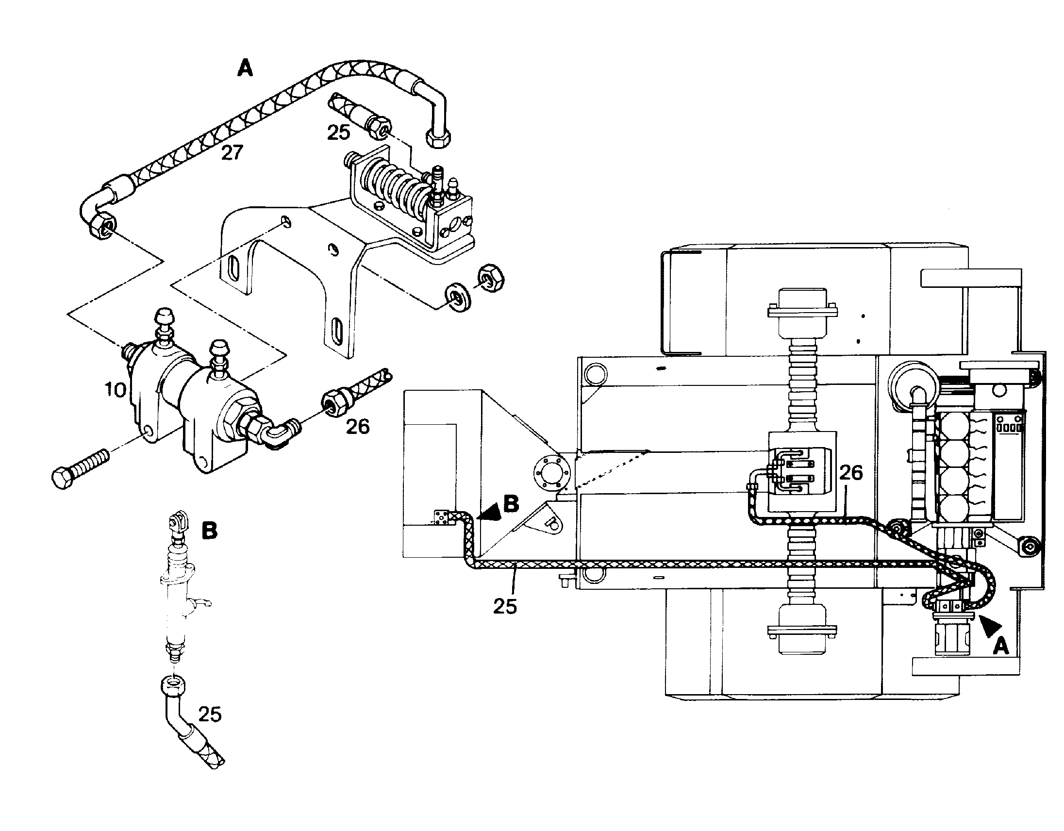 ШЛАНГ 8X1750 7616395 LIEBHERR
