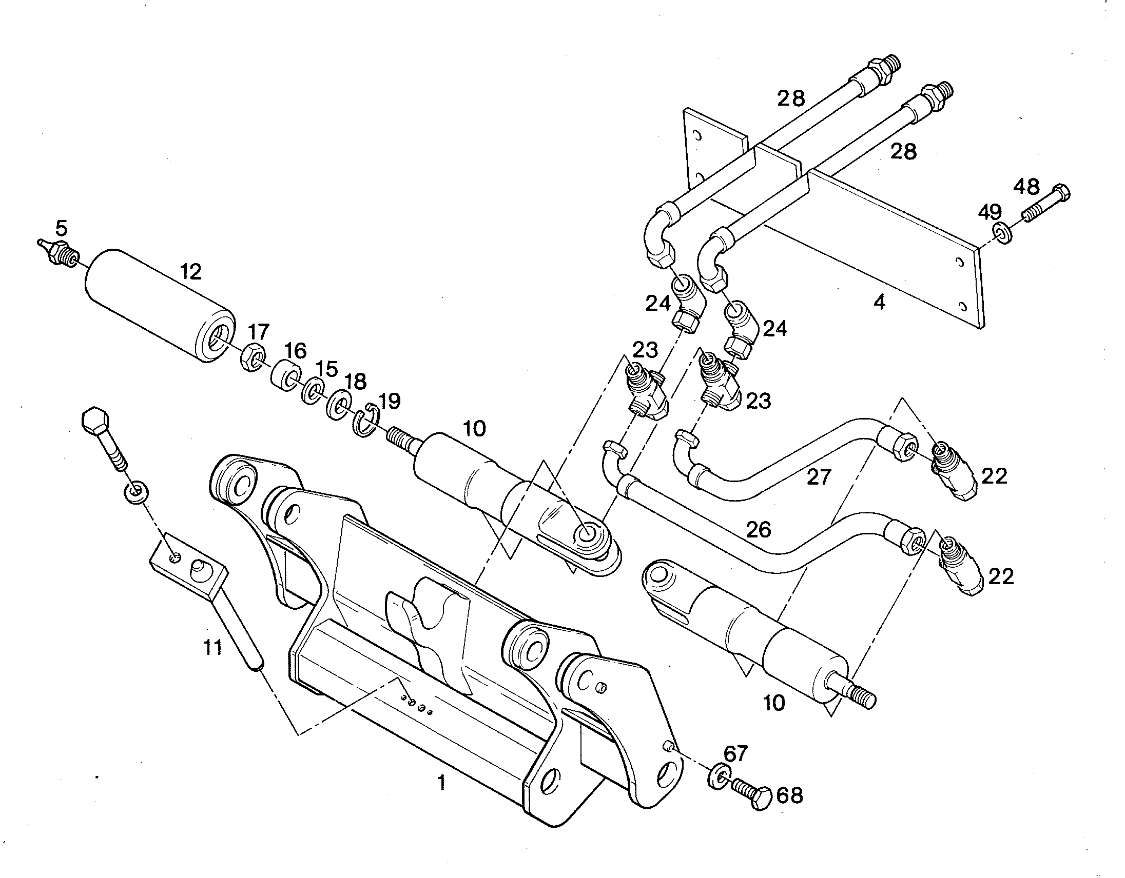 СТОПОРНОЕ КОЛЬЦО DIN 472 45 4000706 LIEBHERR