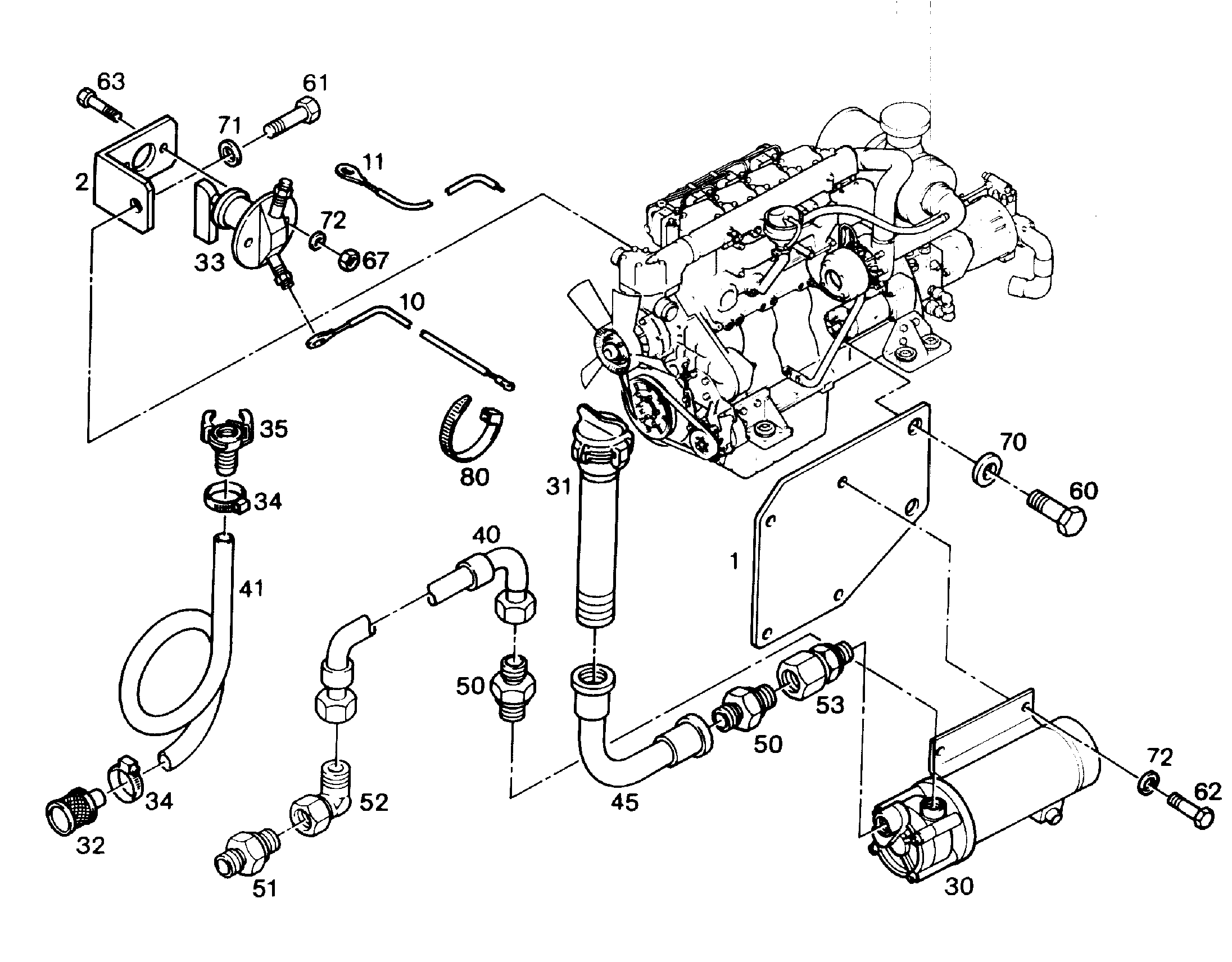 КОЛЕНО 82 ГРАДУСА 3/4 4780035 LIEBHERR