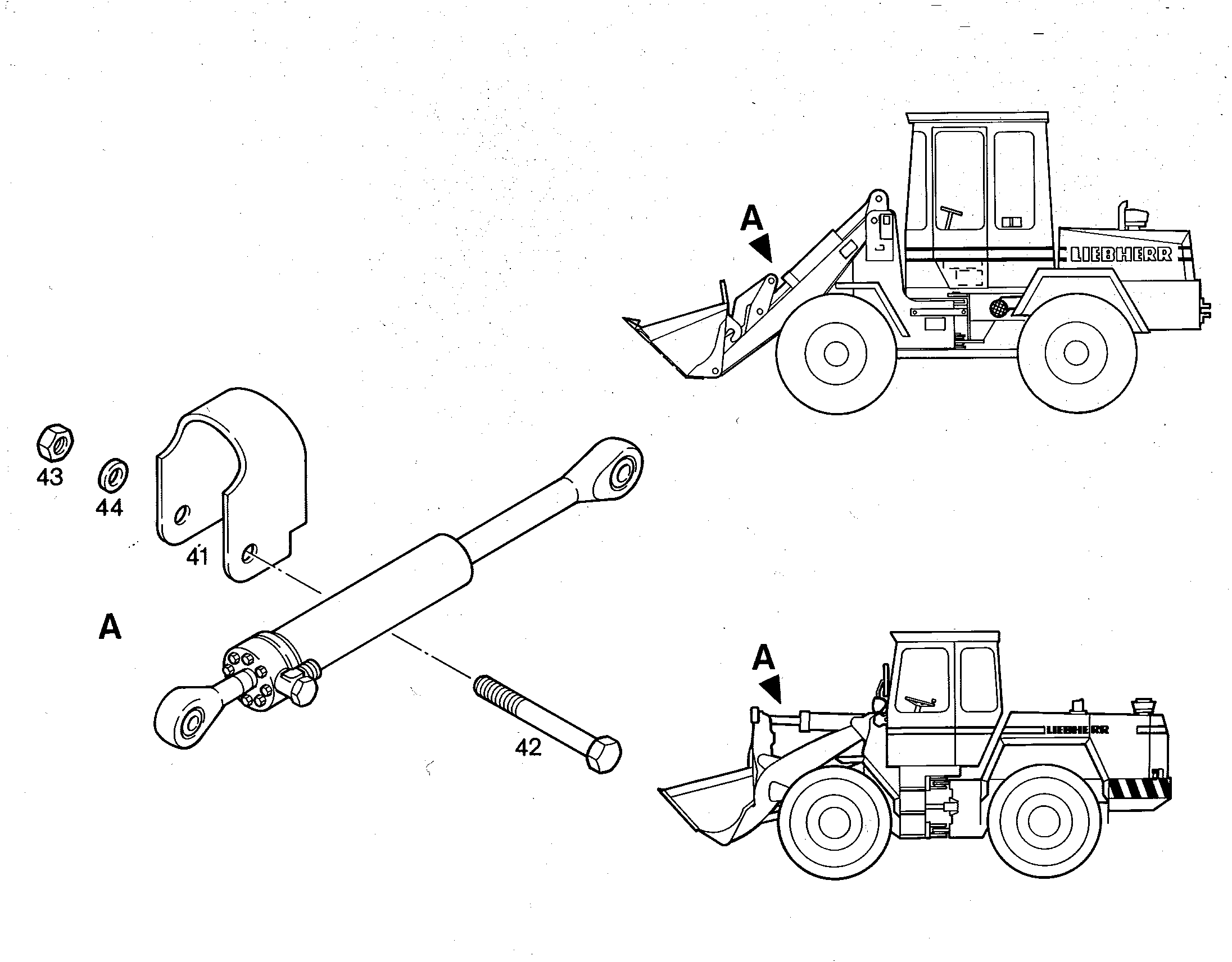 КРЕПЛЕНИЕ ТРАНСПОРТИРОВОЧНОЕ 9514726 LIEBHERR