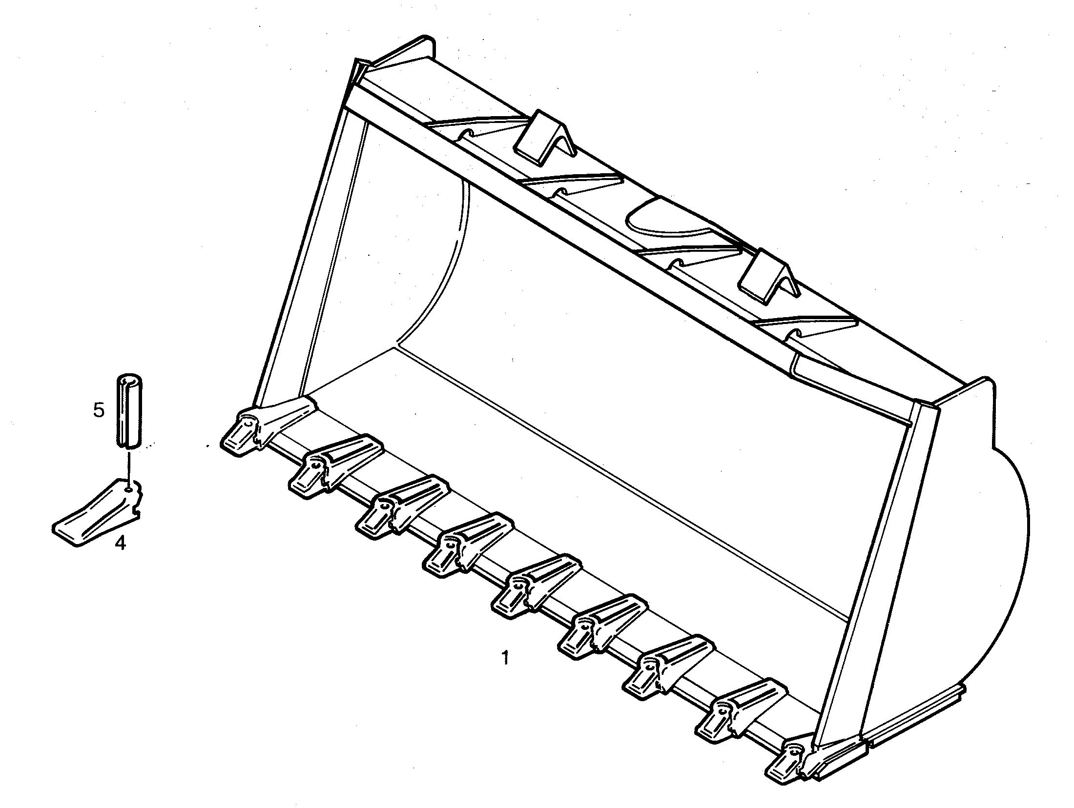КОВШ 9136501 LIEBHERR