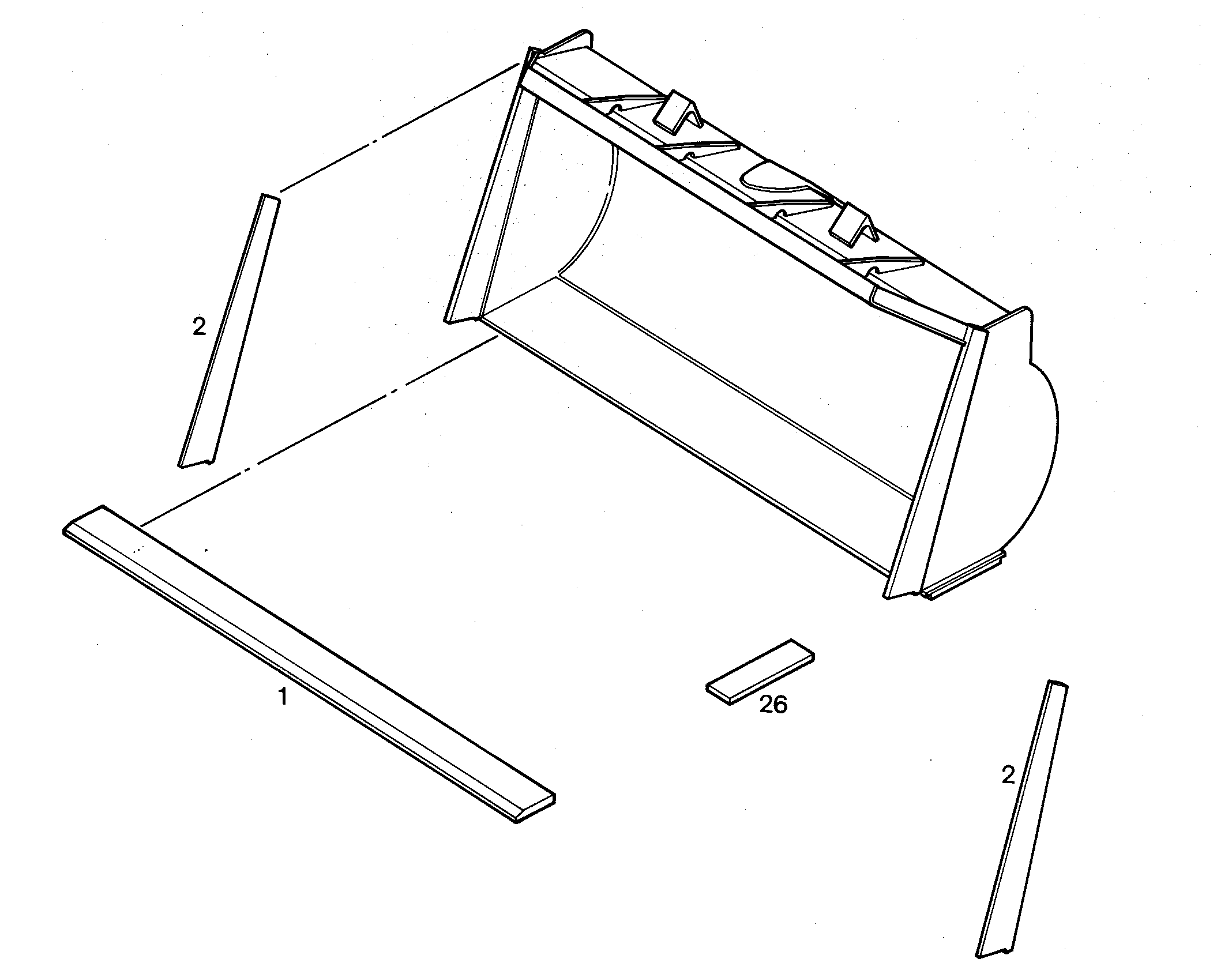 РЕЖУЩАЯ КРОМКА 9137600 LIEBHERR
