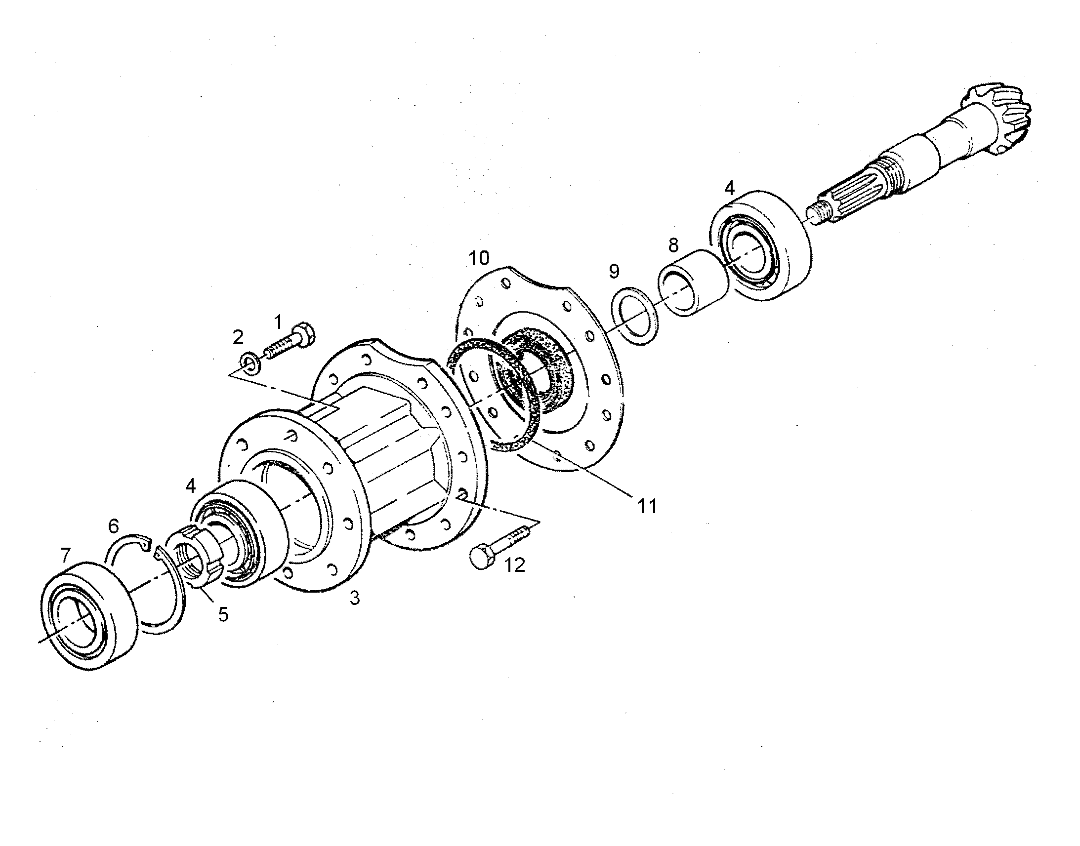 ПРОМЕЖУТОЧНОЕ КОЛЬЦО 7617113 LIEBHERR