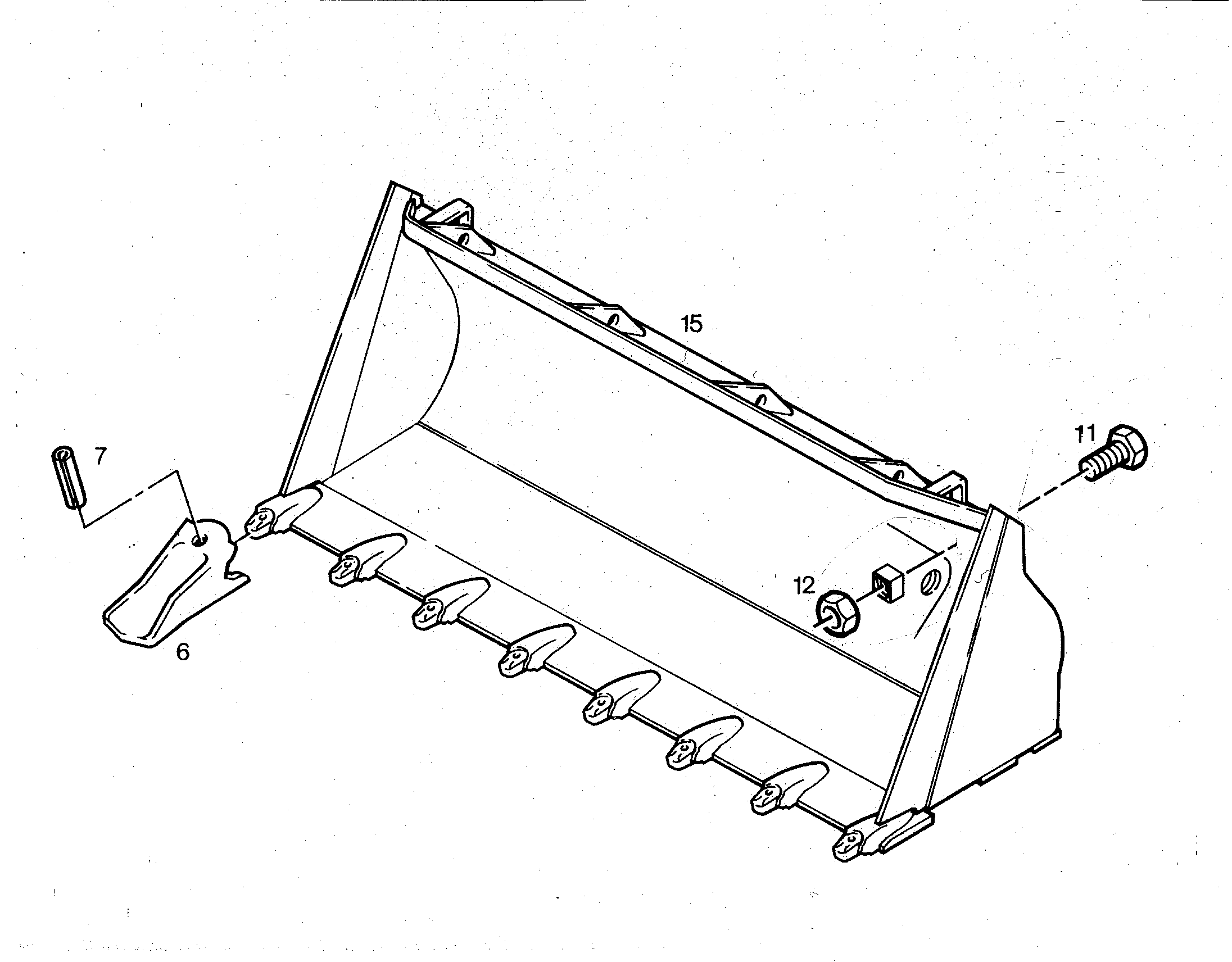 КОВШ 9504431 LIEBHERR
