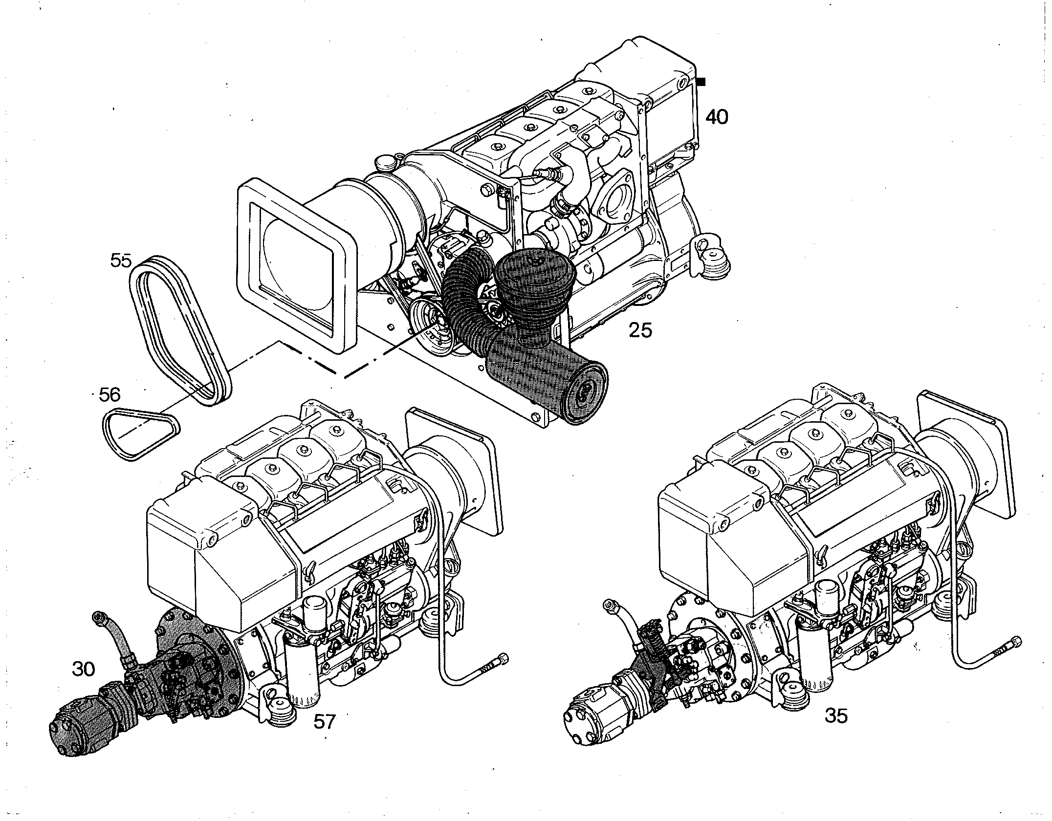 РЕМЕНЬ УЗКИЙ КЛИНОВЫЙ 7002874 LIEBHERR