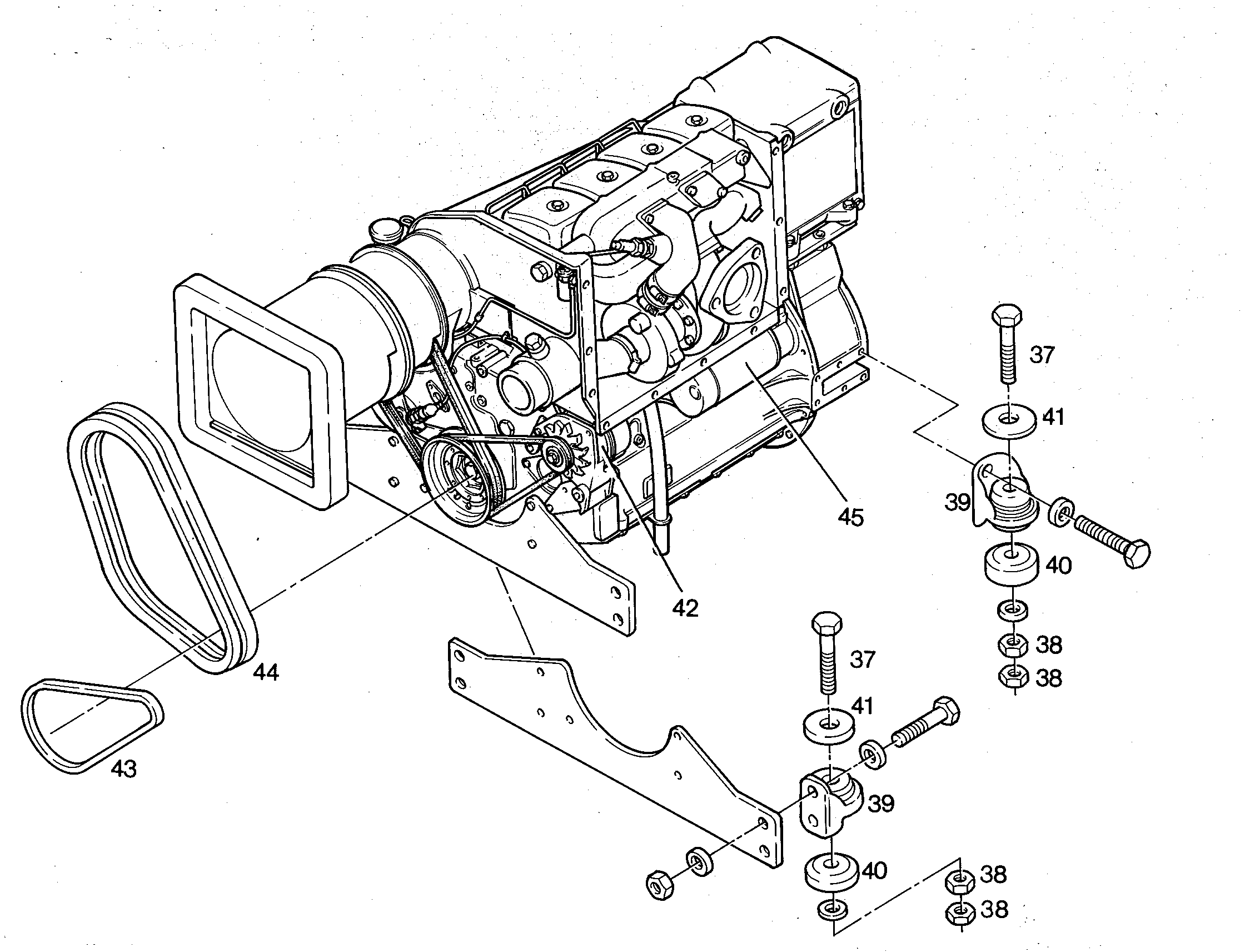 ПОДПОРКА 5503048 LIEBHERR