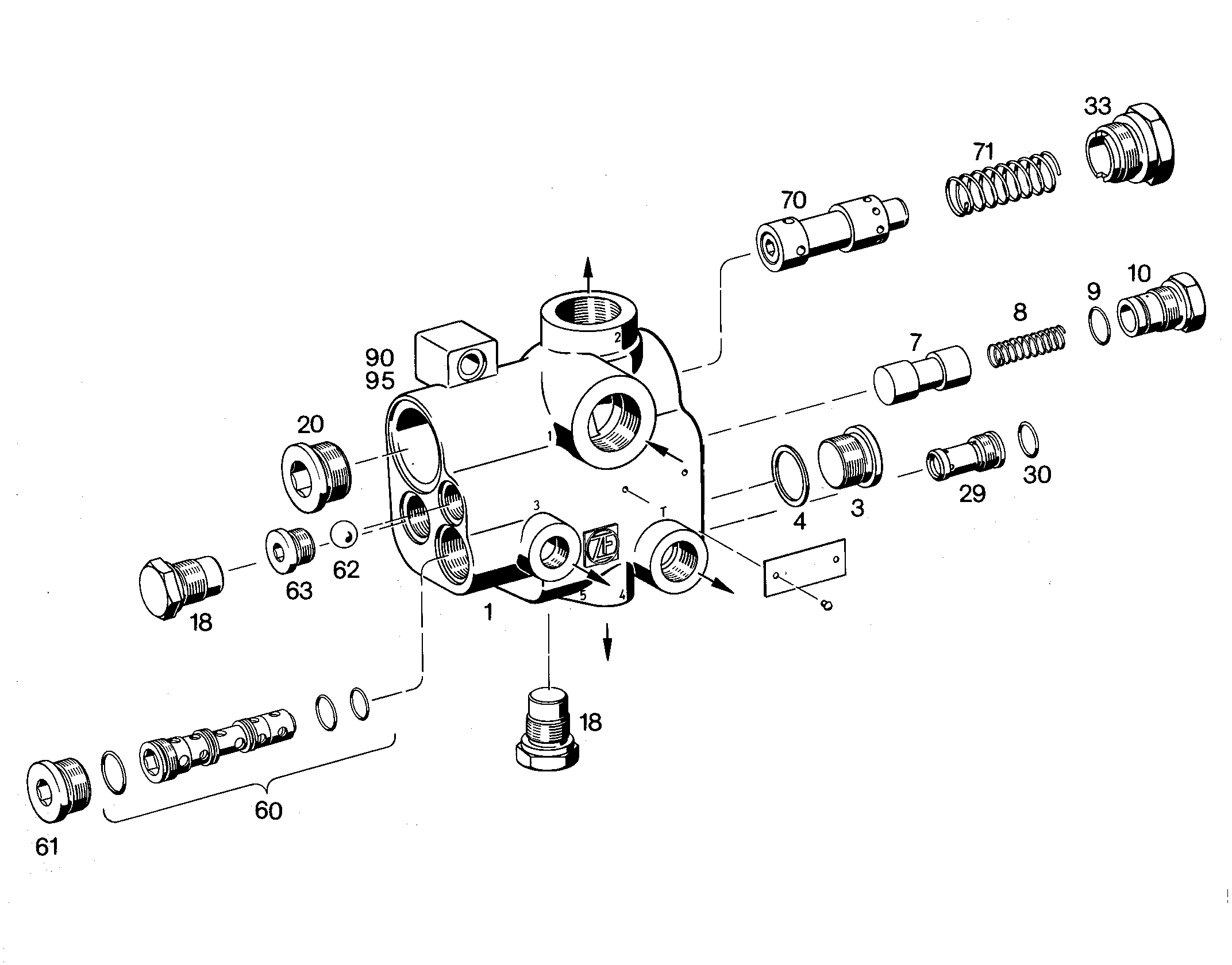 КЛАПАНННАЯ ВСТАВКА 7617580 LIEBHERR