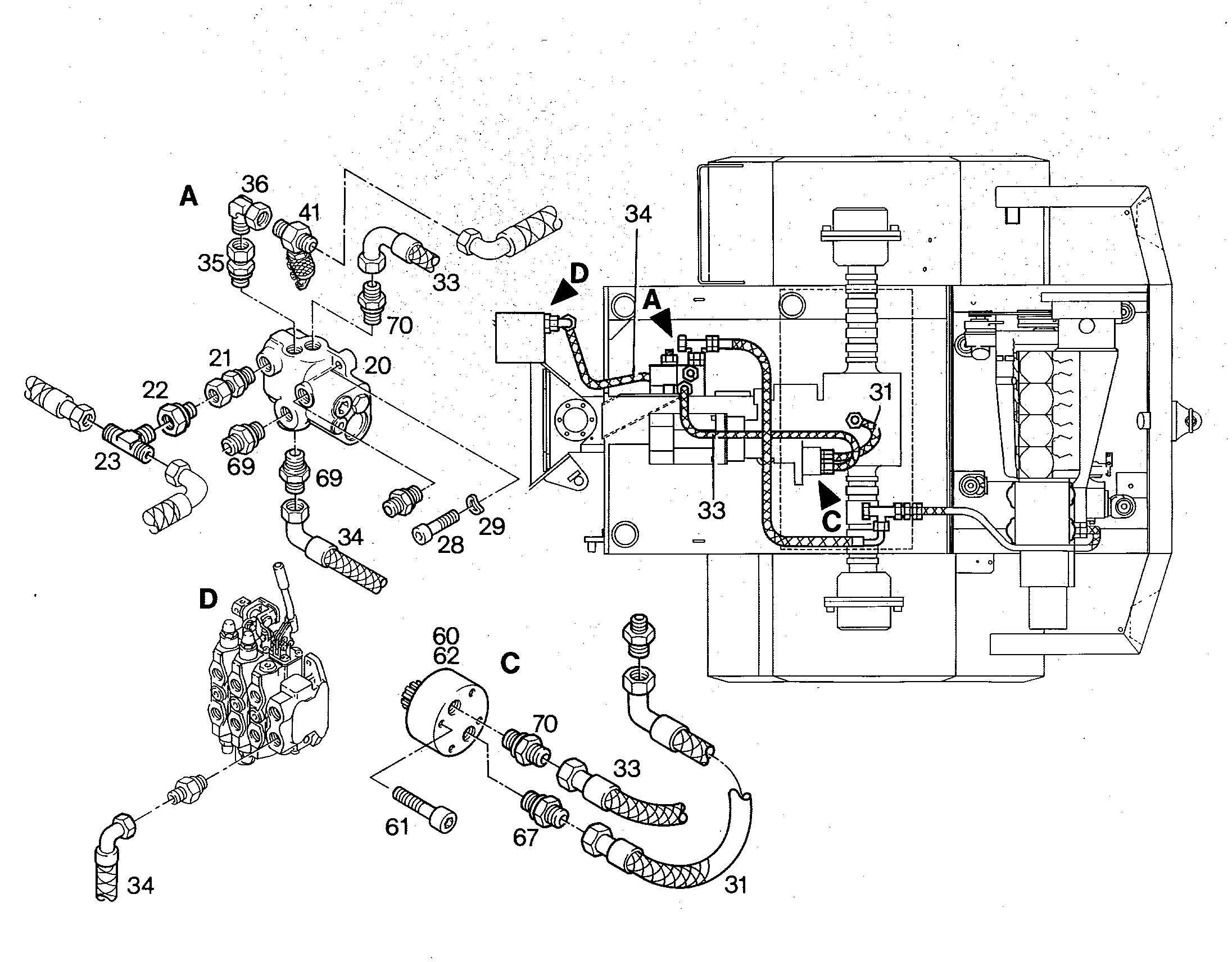 БЛОК КЛАПАНОВ 5715730 LIEBHERR
