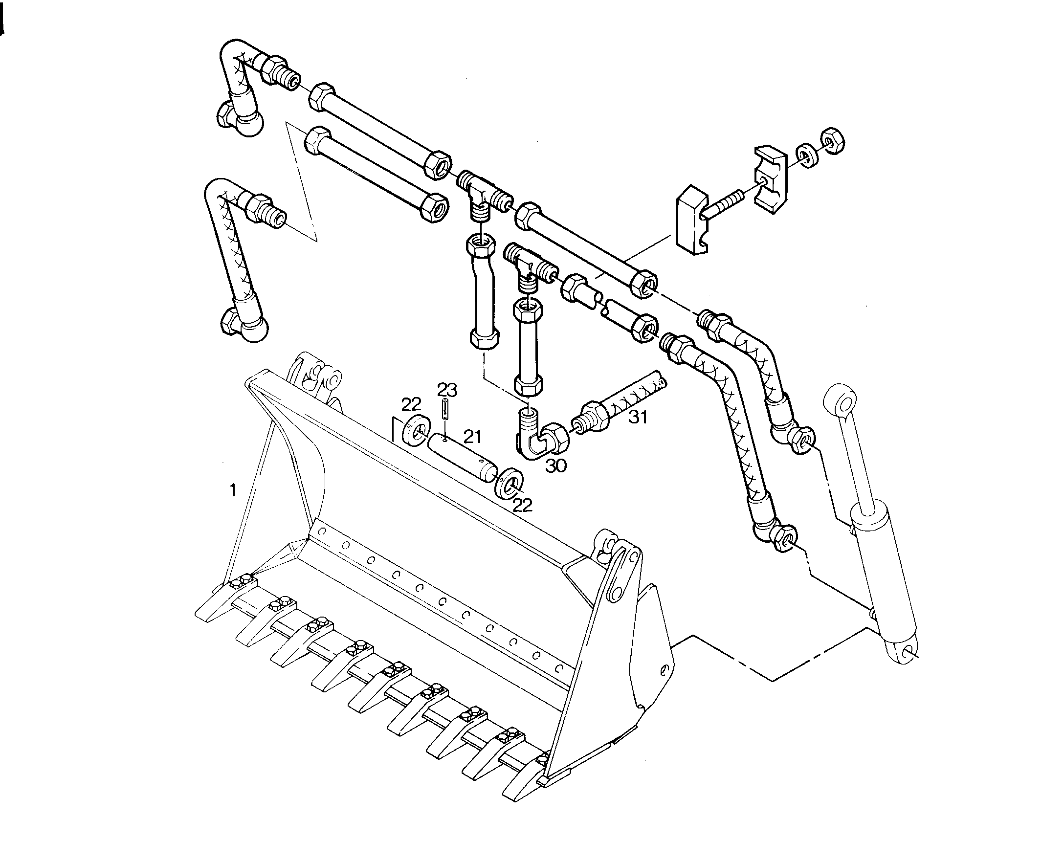 ШТУТЦЕР EVW 16S M24X1,5 7004123 LIEBHERR