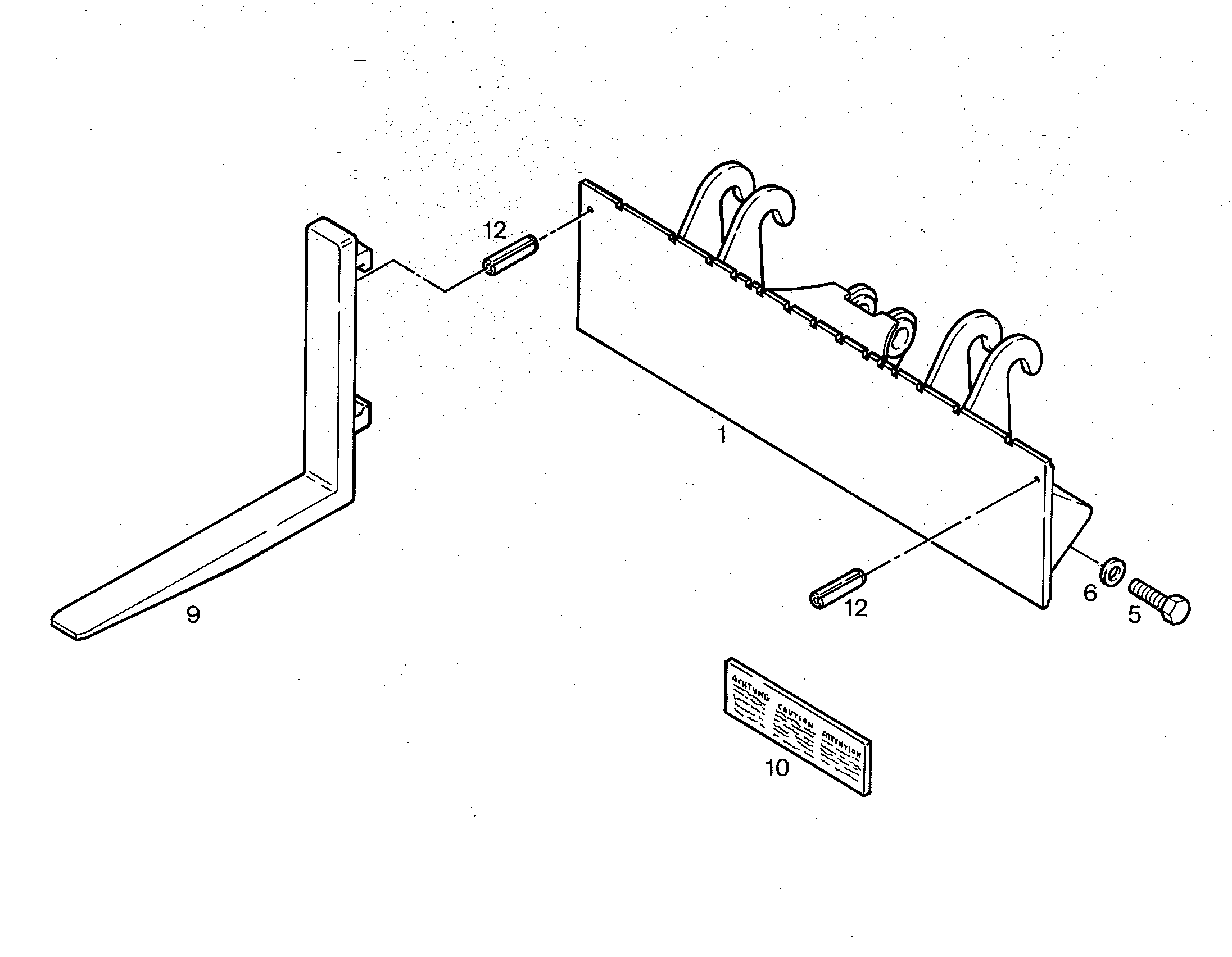 ЗУБЕЦ FEM III B 1000X50X150 4001902 LIEBHERR