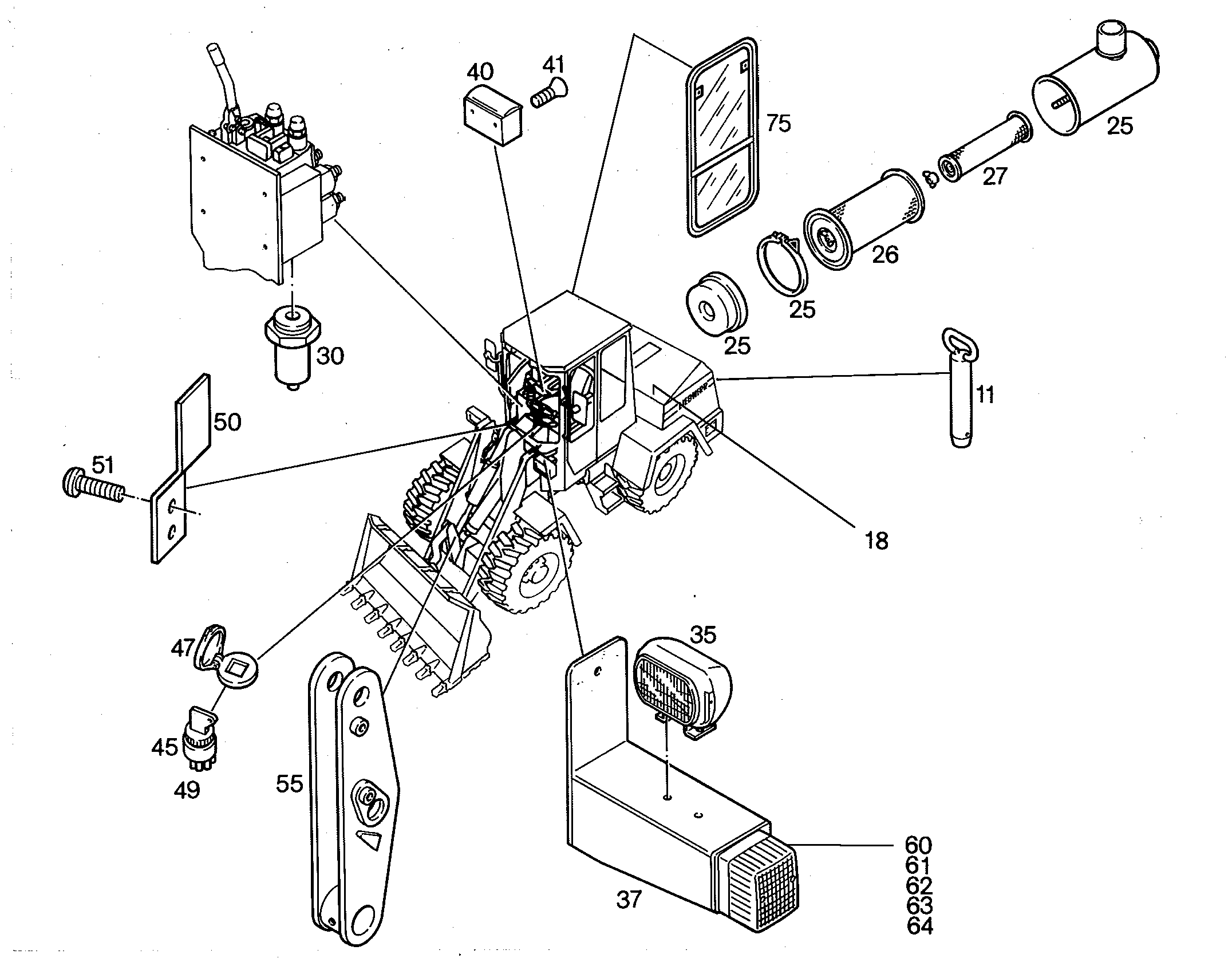ПРЕДОХРАНИТЕЛЬНЫЙ ЭЛЕМЕНТ 7002639 LIEBHERR