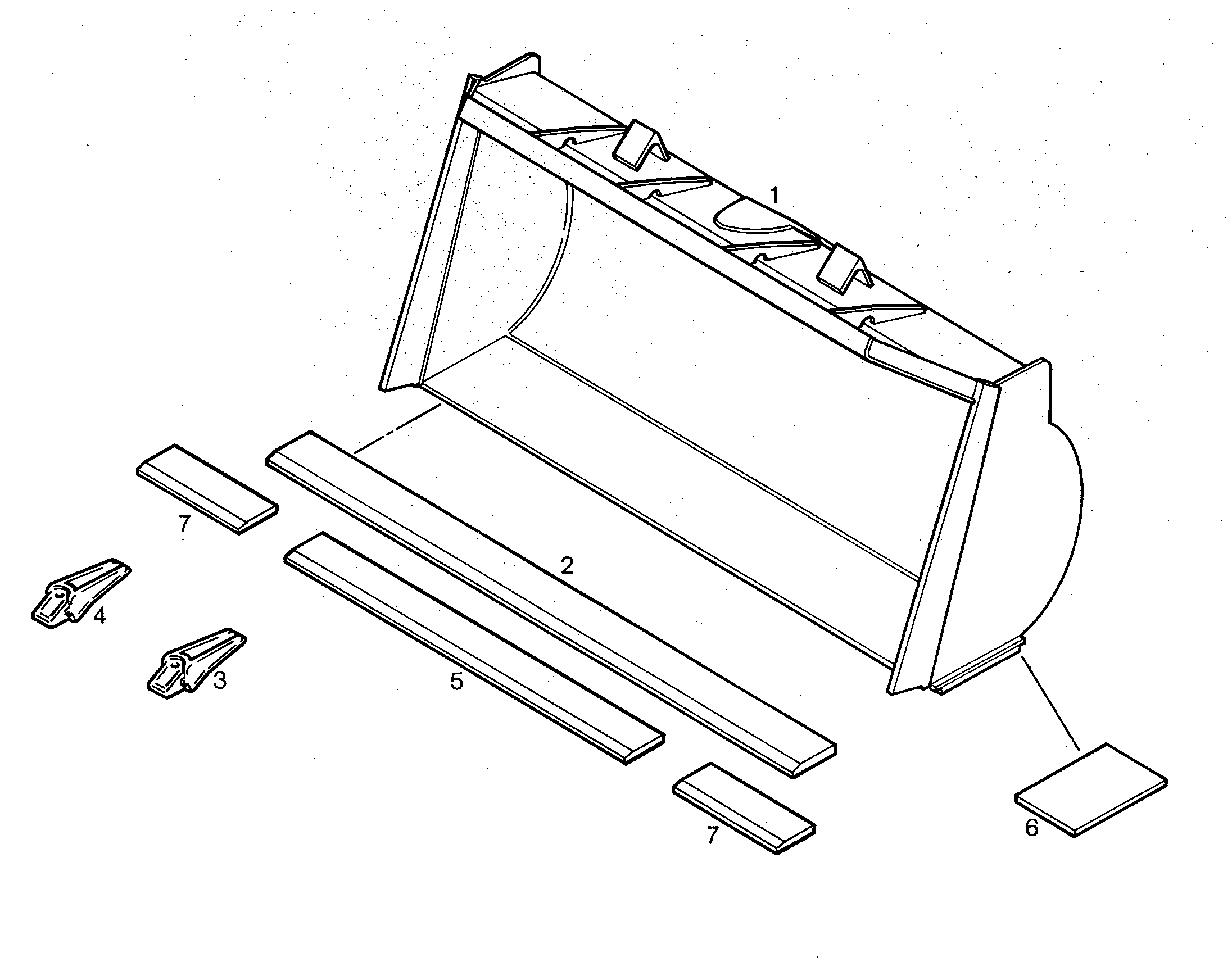 КОВШ 9508210 LIEBHERR
