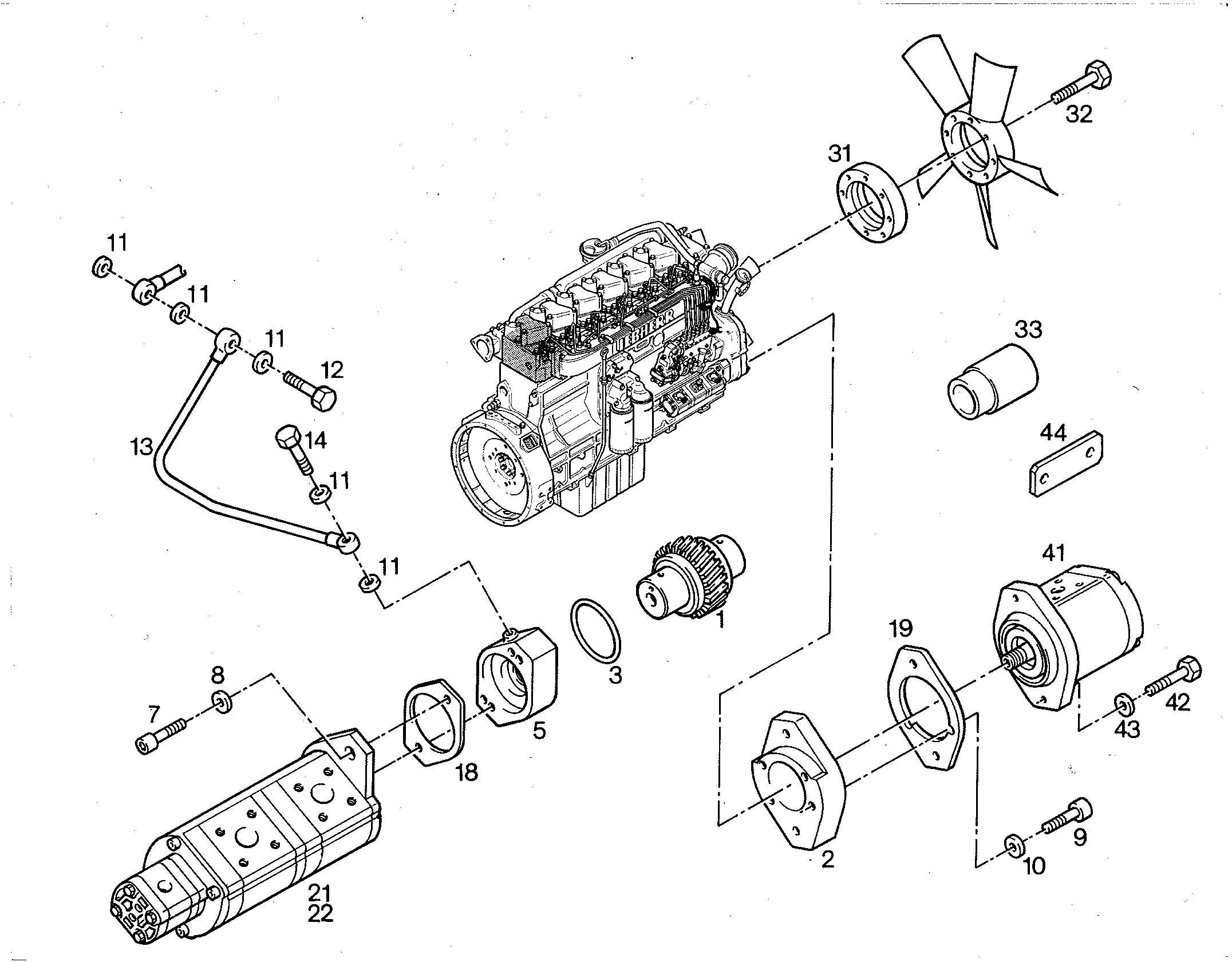 ГИЛЬЗА МОНТАЖНАЯ 9515977 LIEBHERR