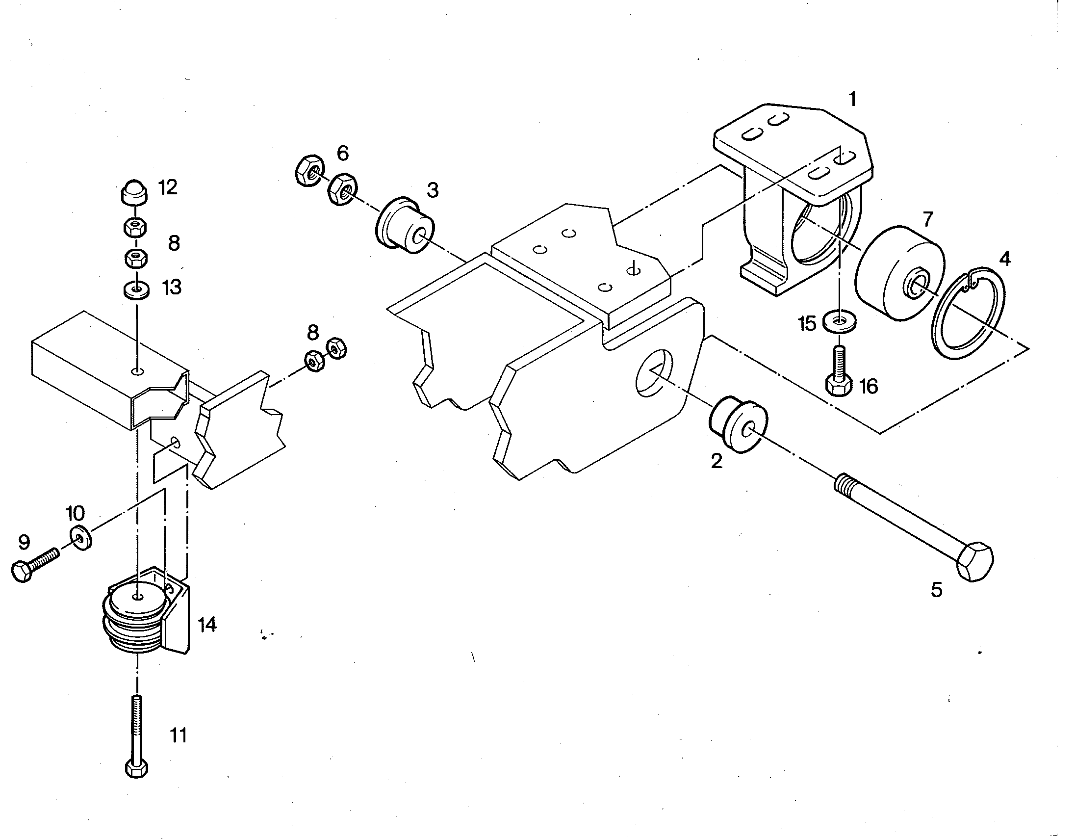 ШЕСТИГРАННАЯ ГАЙКА M30 4635422 LIEBHERR