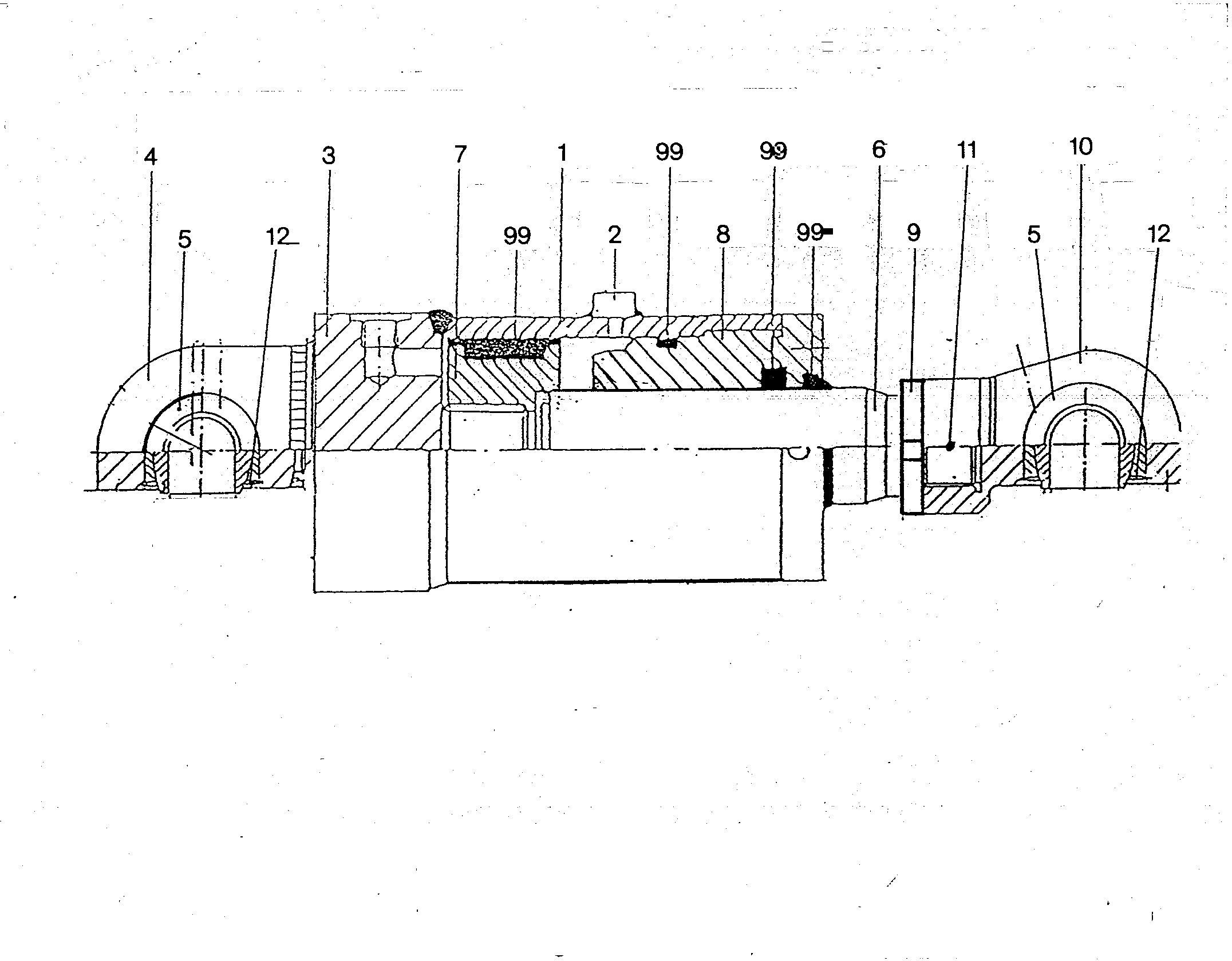 ГАЙКА ШЛИЦЕВАЯ M28X1,5 4635207 LIEBHERR