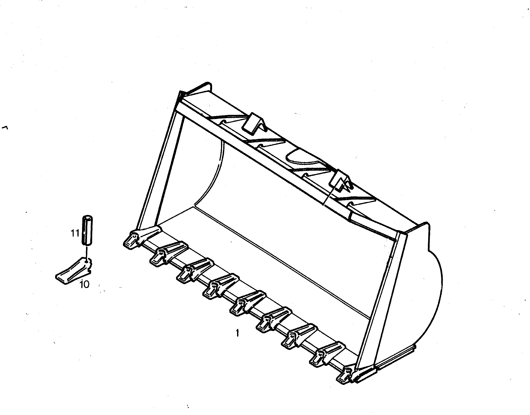 КОВШ 9509081 LIEBHERR