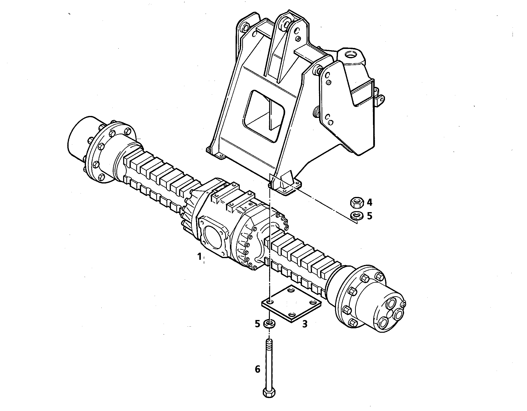 ШЕСТИГРАННАЯ ГАЙКА M20 4635282 LIEBHERR