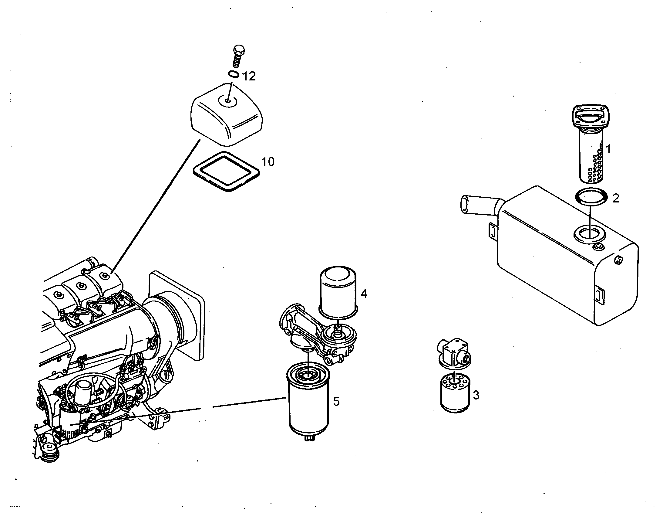 ФИЛЬТРУЮЩИЙ ЭЛЕМЕНТ 10µm 5502896 LIEBHERR