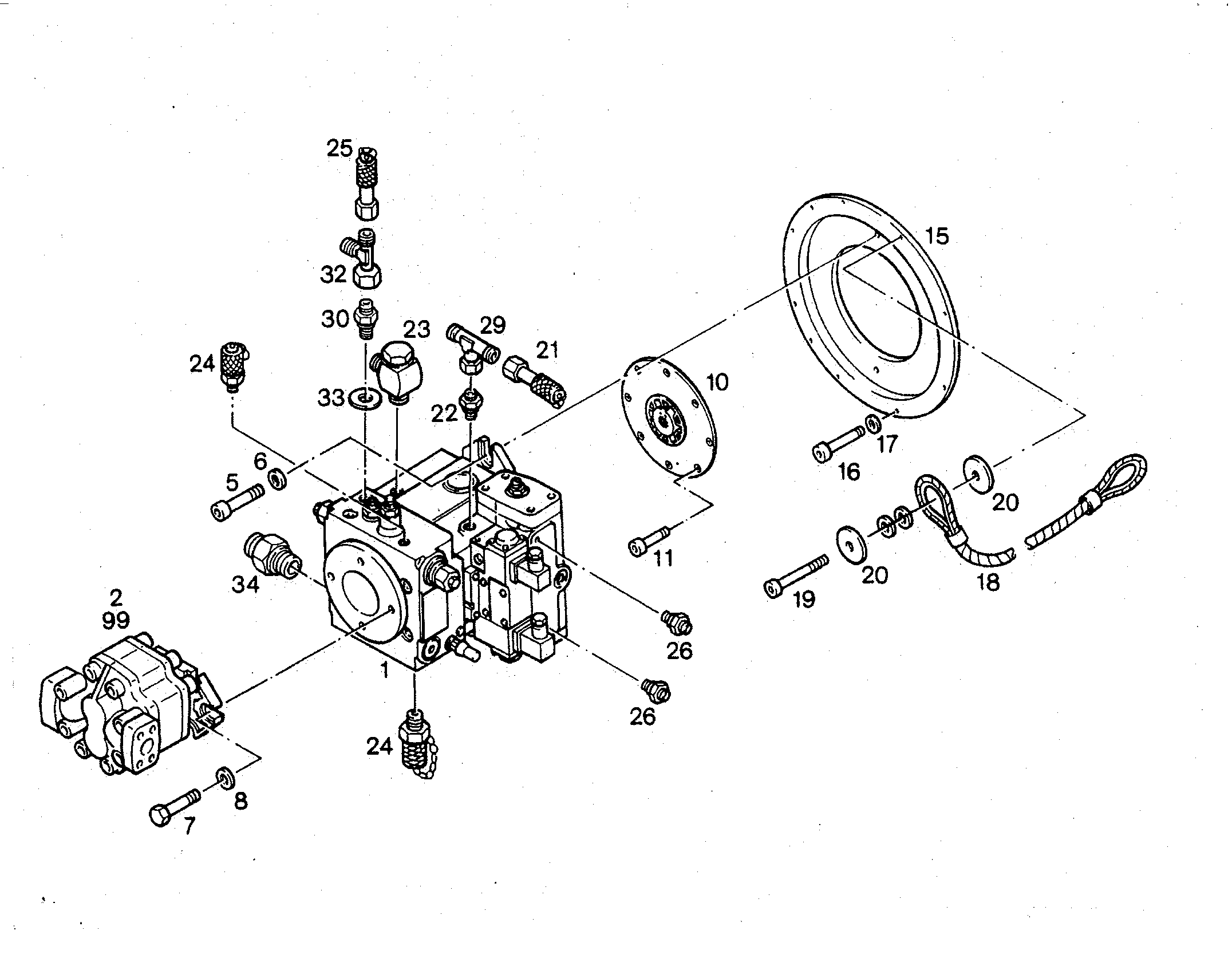 ШТУЦЕР РЕЗЬБОВОЙ GE 8L M16X1,5 7618595 LIEBHERR