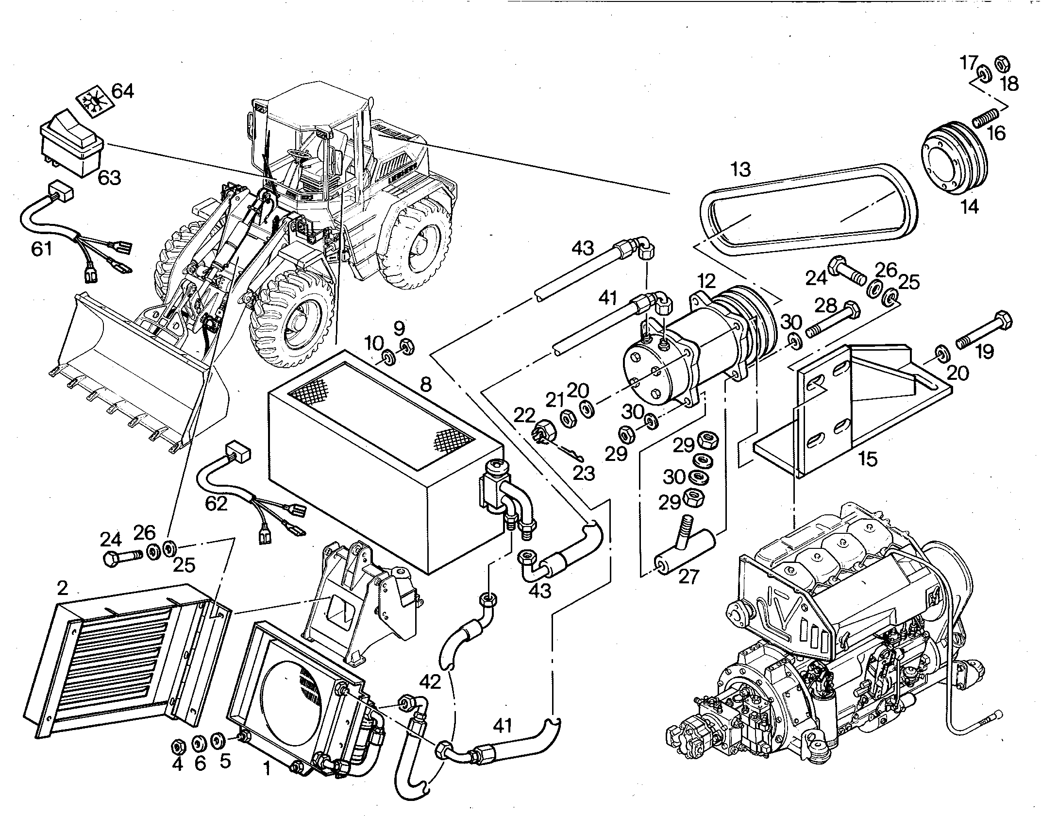 КОРОНЧАТАЯ ГАЙКА M10 4635260 LIEBHERR