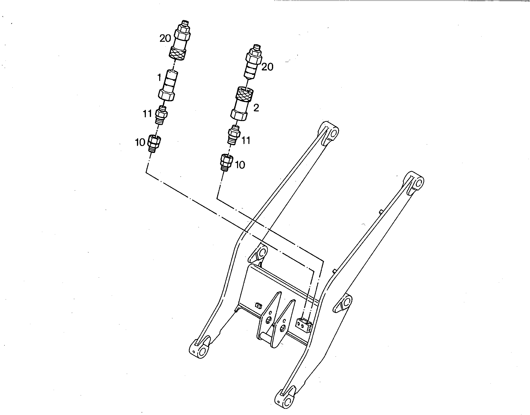 НИППЕЛЬ 3/4 7618649 LIEBHERR