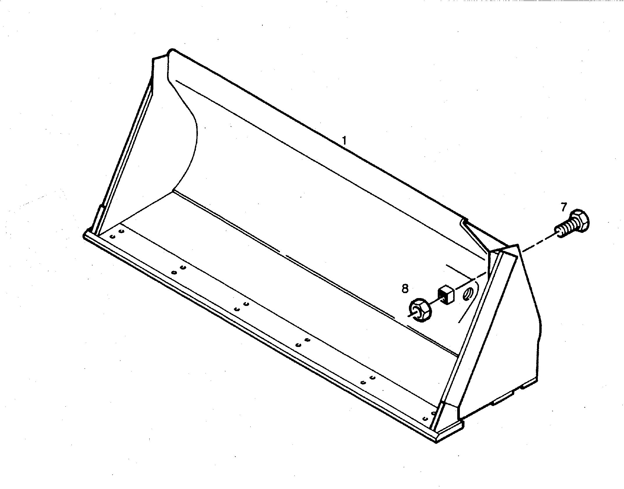КОВШ 9508267 LIEBHERR