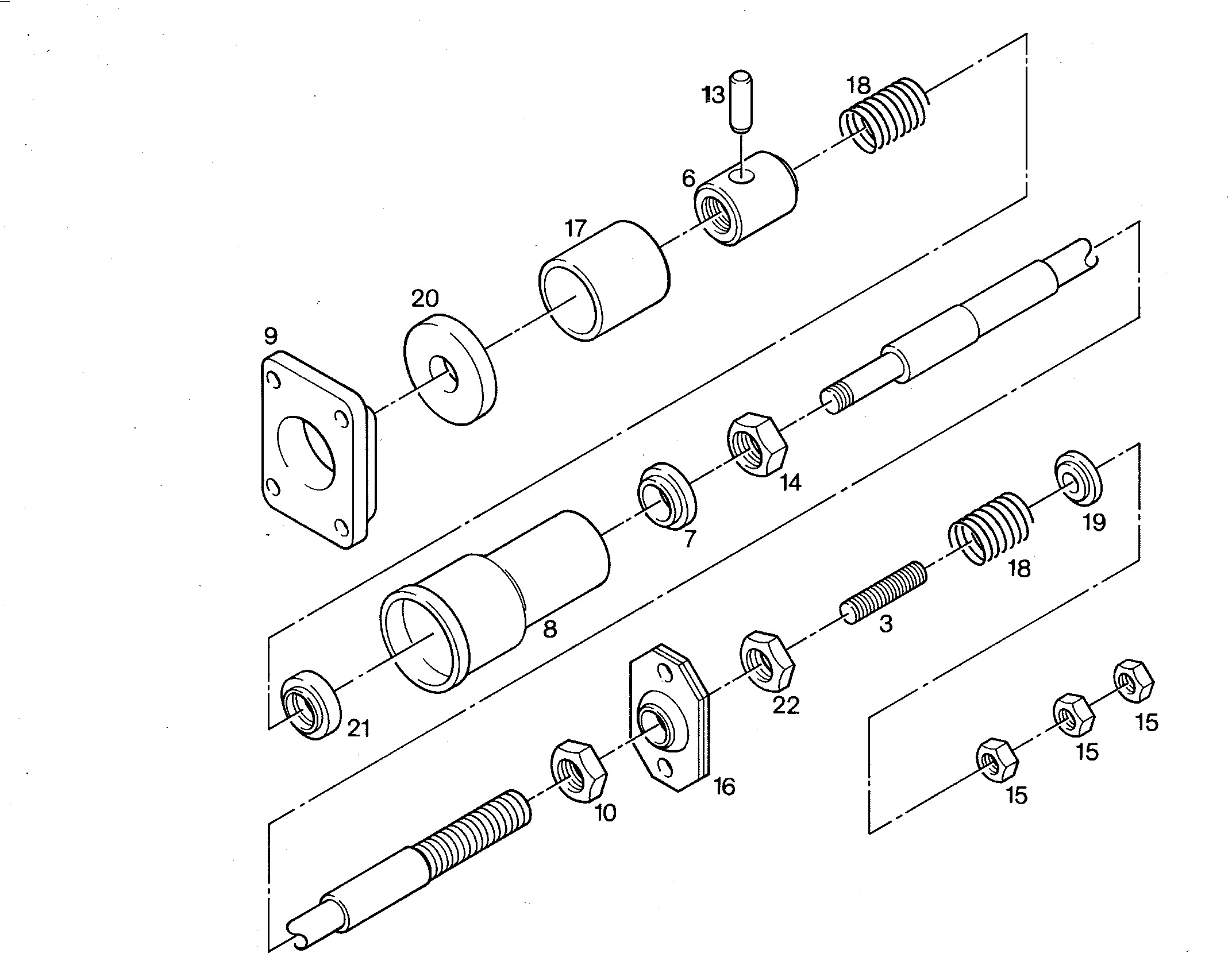 ШЕСТИГРАННАЯ ГАЙКА M12X1 4002480 LIEBHERR