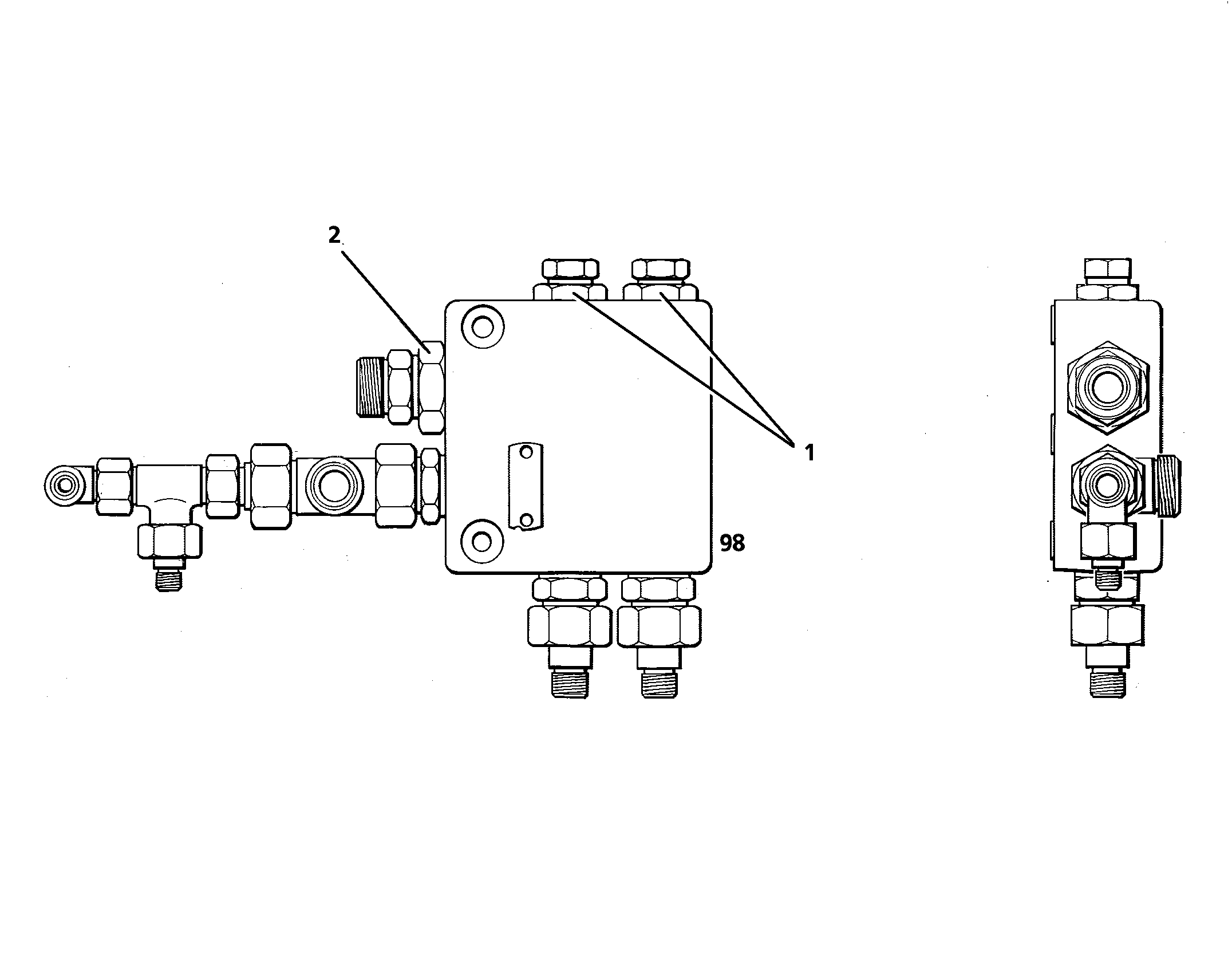 КЛАПАНННАЯ ВСТАВКА 7009876 LIEBHERR