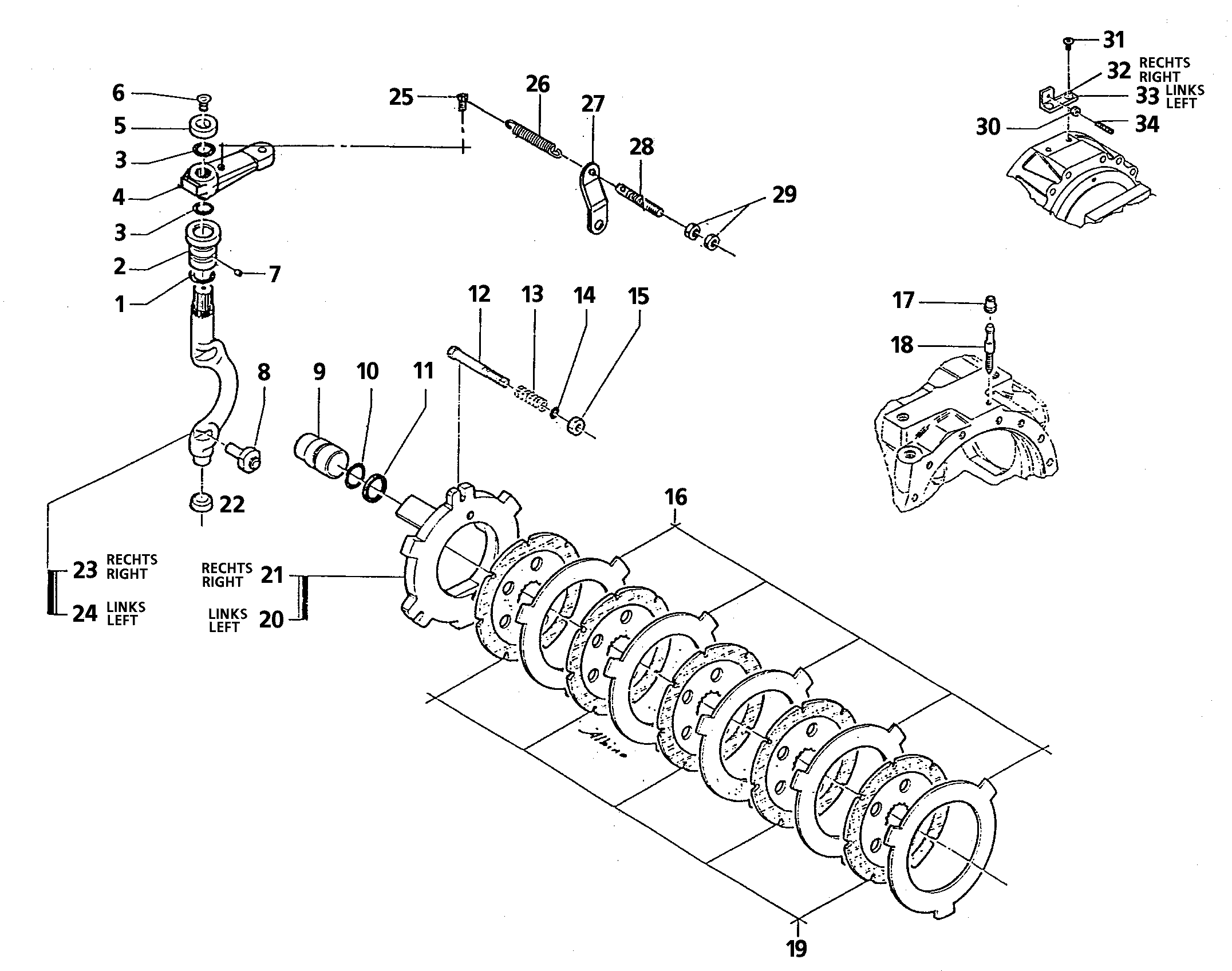 Прижимная пружина 7618908 LIEBHERR