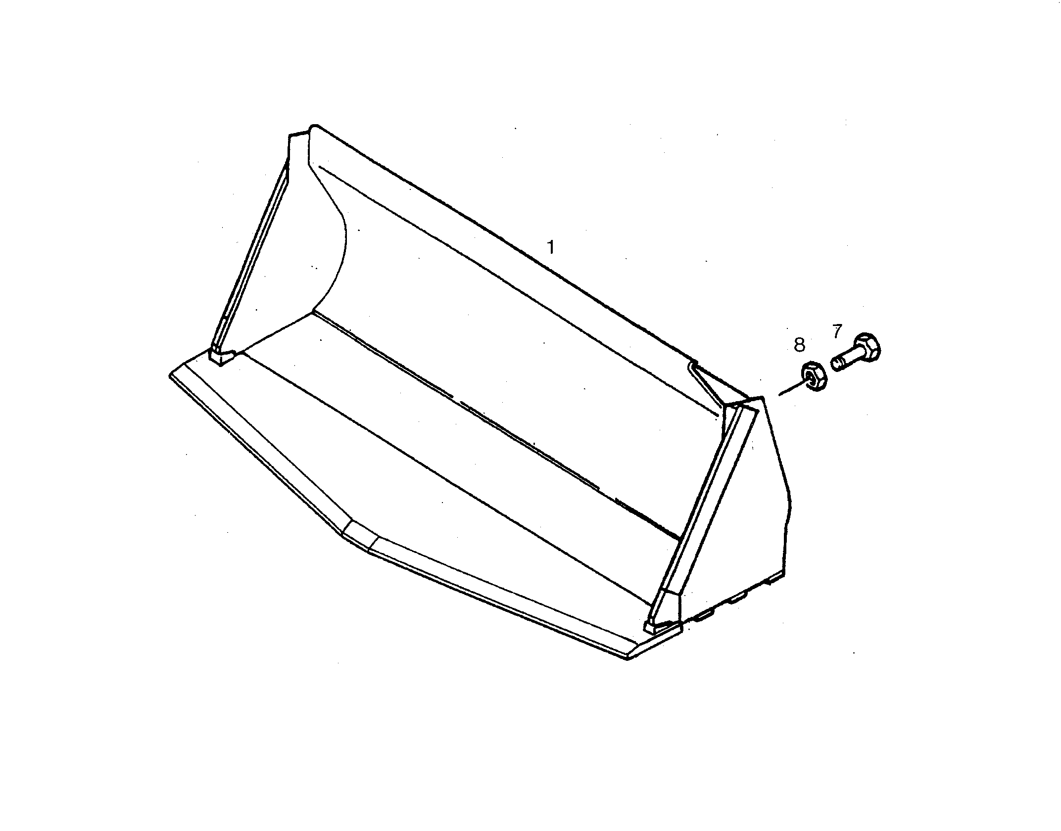КОВШ 9509631 LIEBHERR