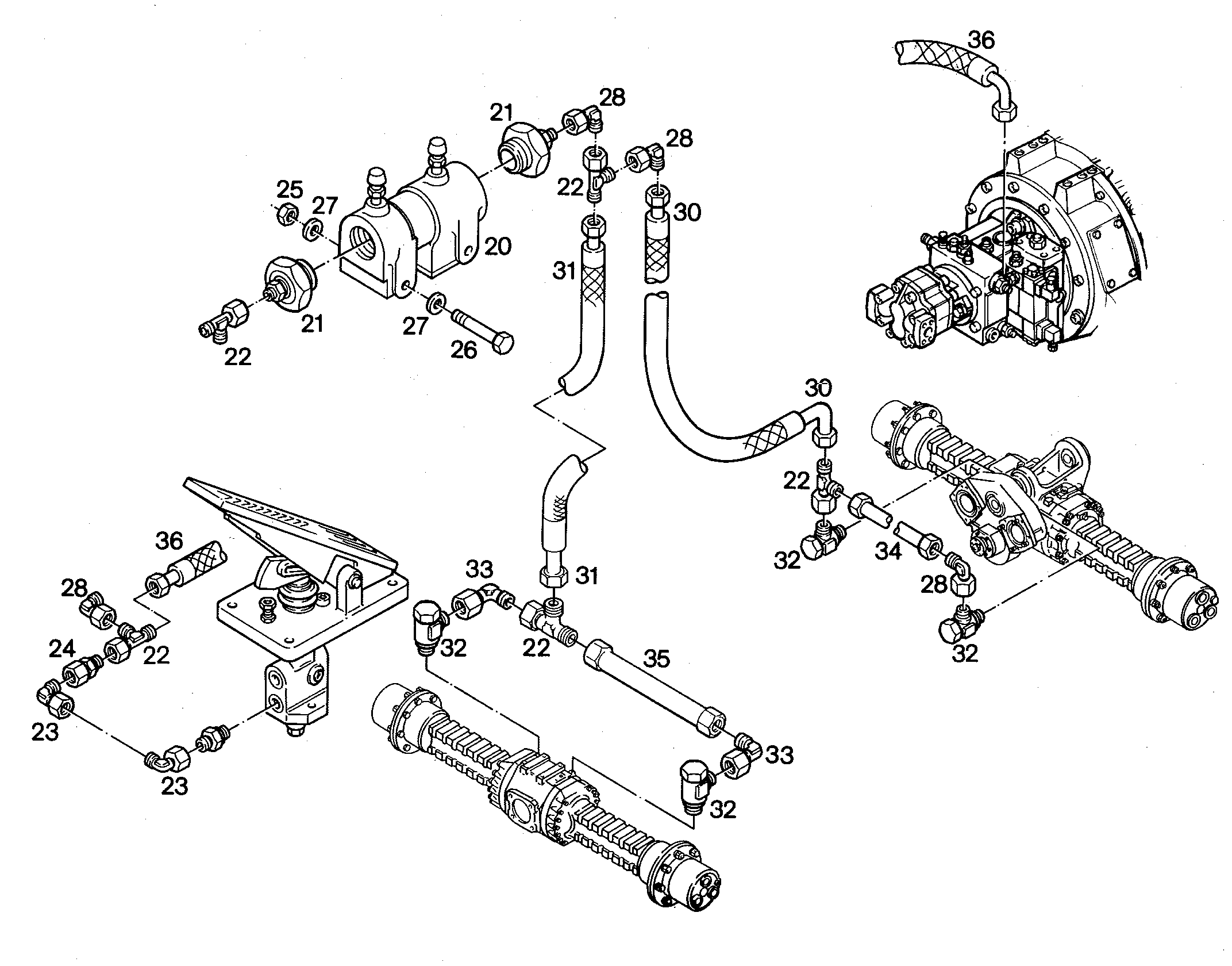 КОНУС УМЕНЬШИТЕЛЬНЫЙ RED 12/8S 7407154 LIEBHERR