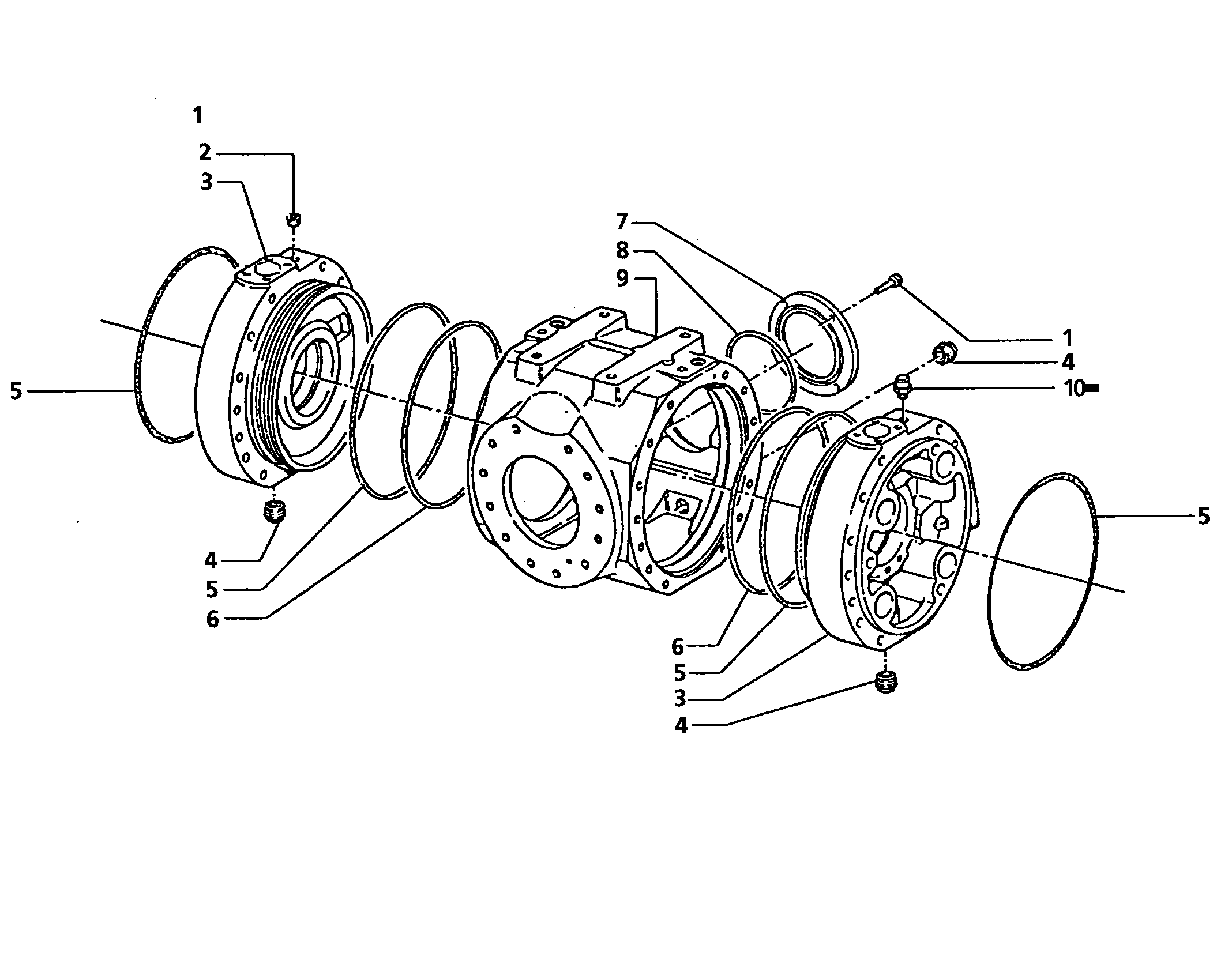 КРЫШКА ПРОМЕЖУТОЧНАЯ 7619250 LIEBHERR