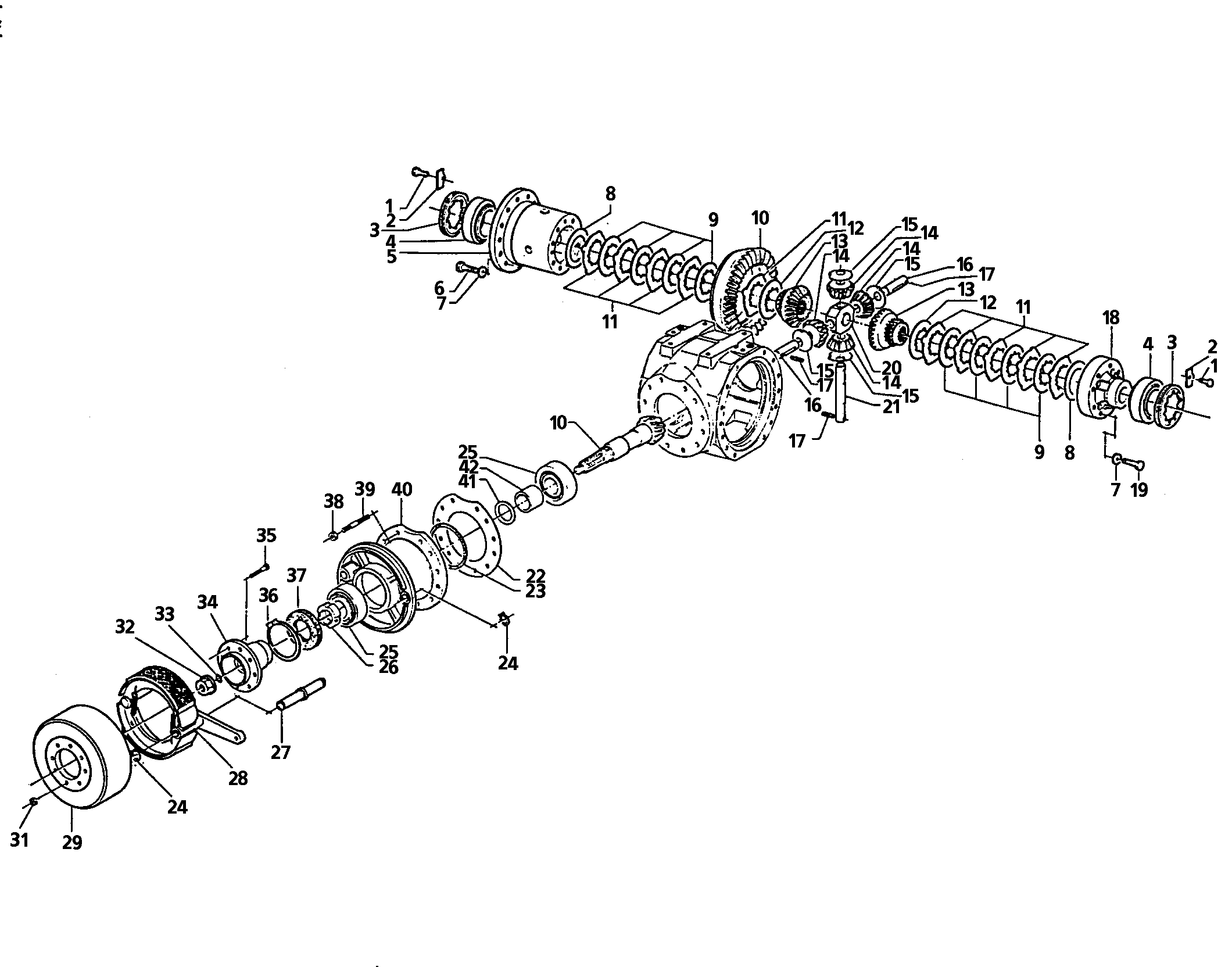 БАРАБАН ТОРМОЗНОЙ 7619244 LIEBHERR