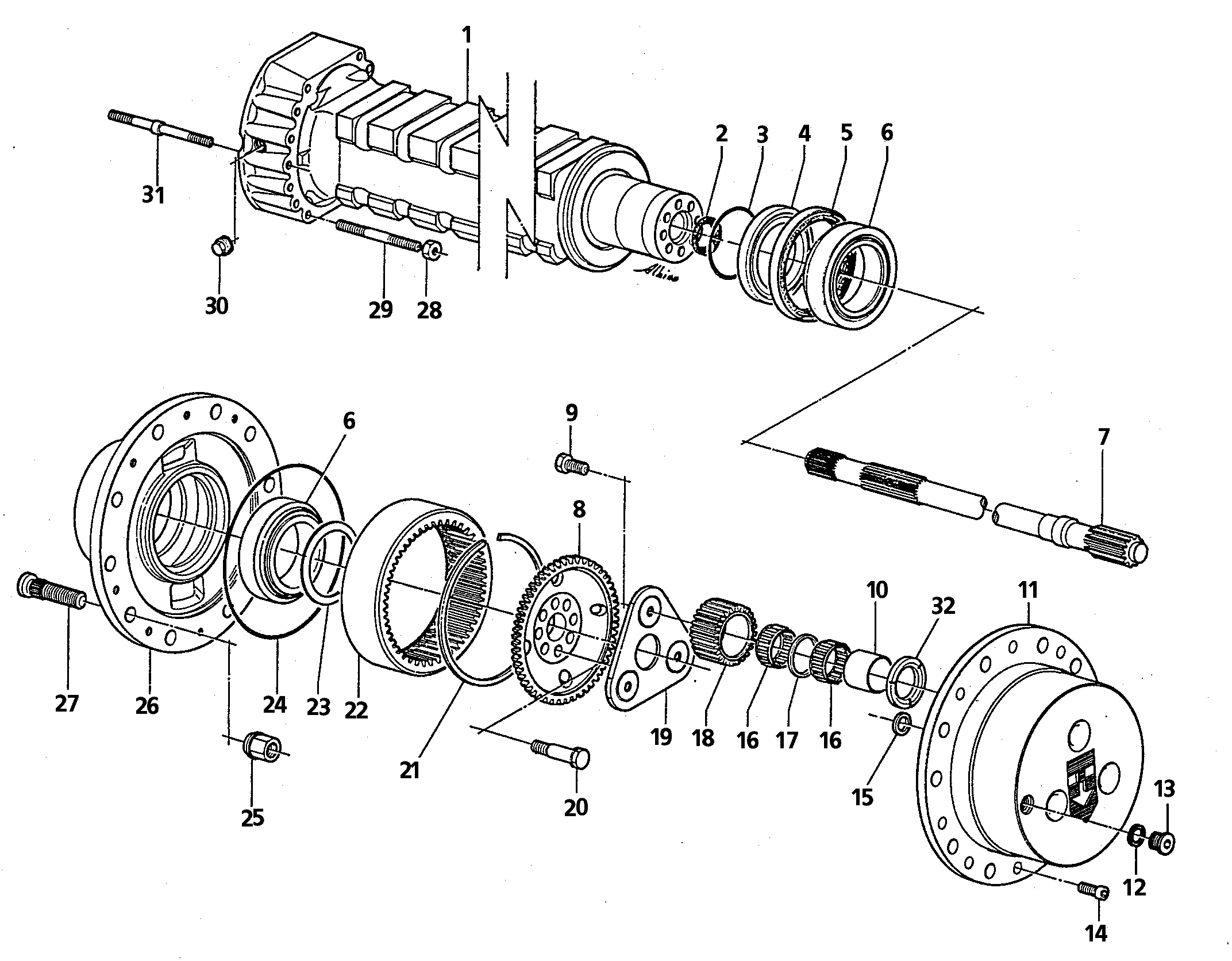 ГАЙКА 7619254 LIEBHERR