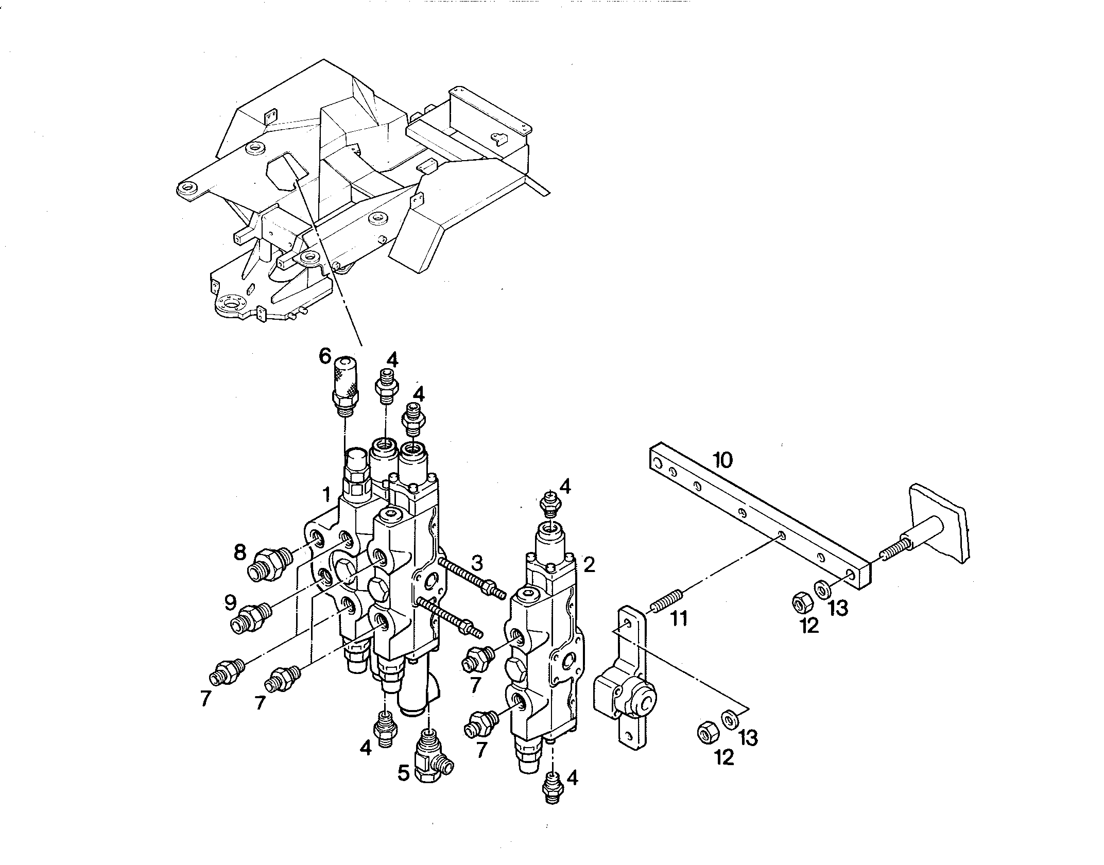 ПЛАНКА 9519076 LIEBHERR