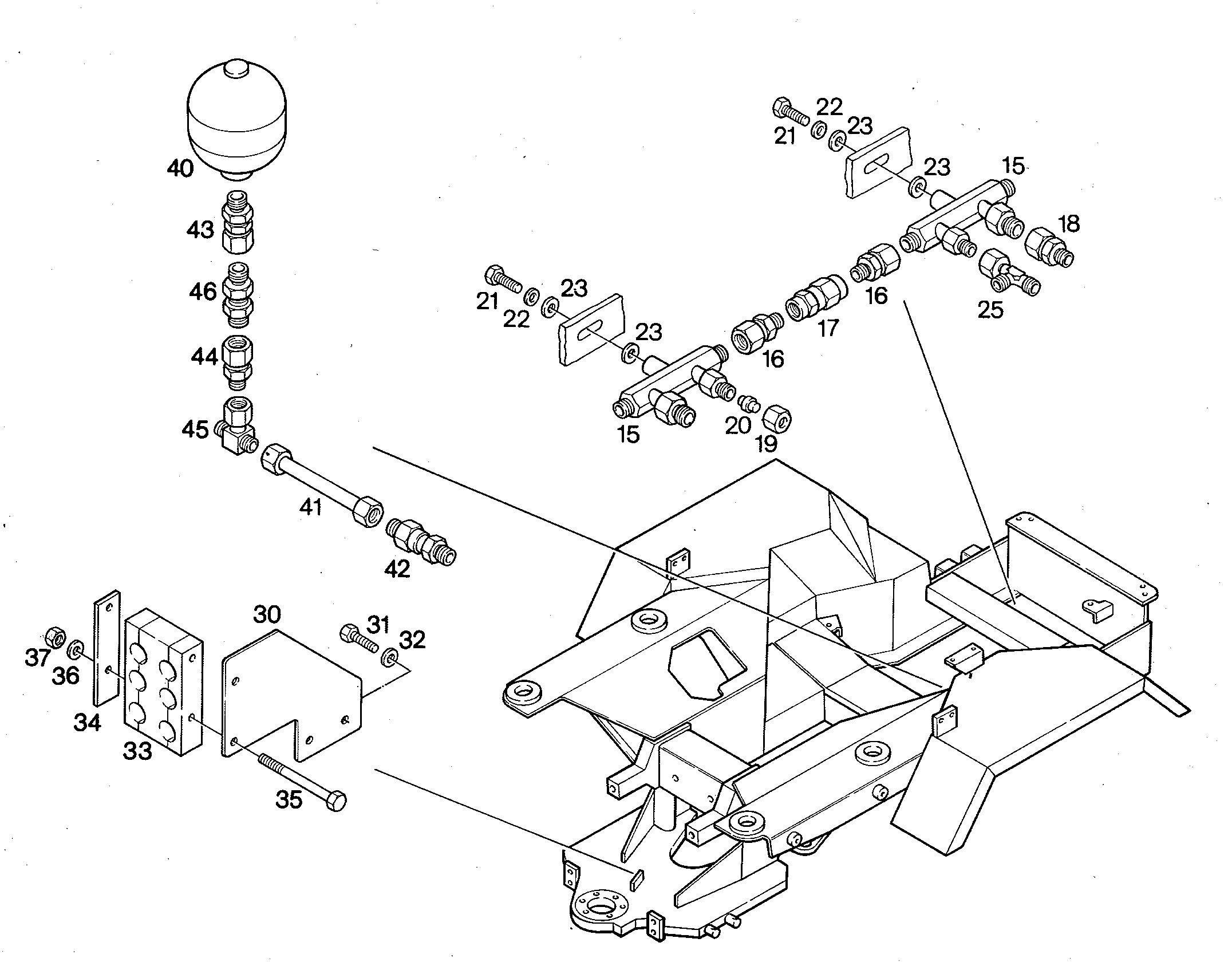 ГАЙКА НАКИДНАЯ DIN 3870 ALL10 4600562 LIEBHERR