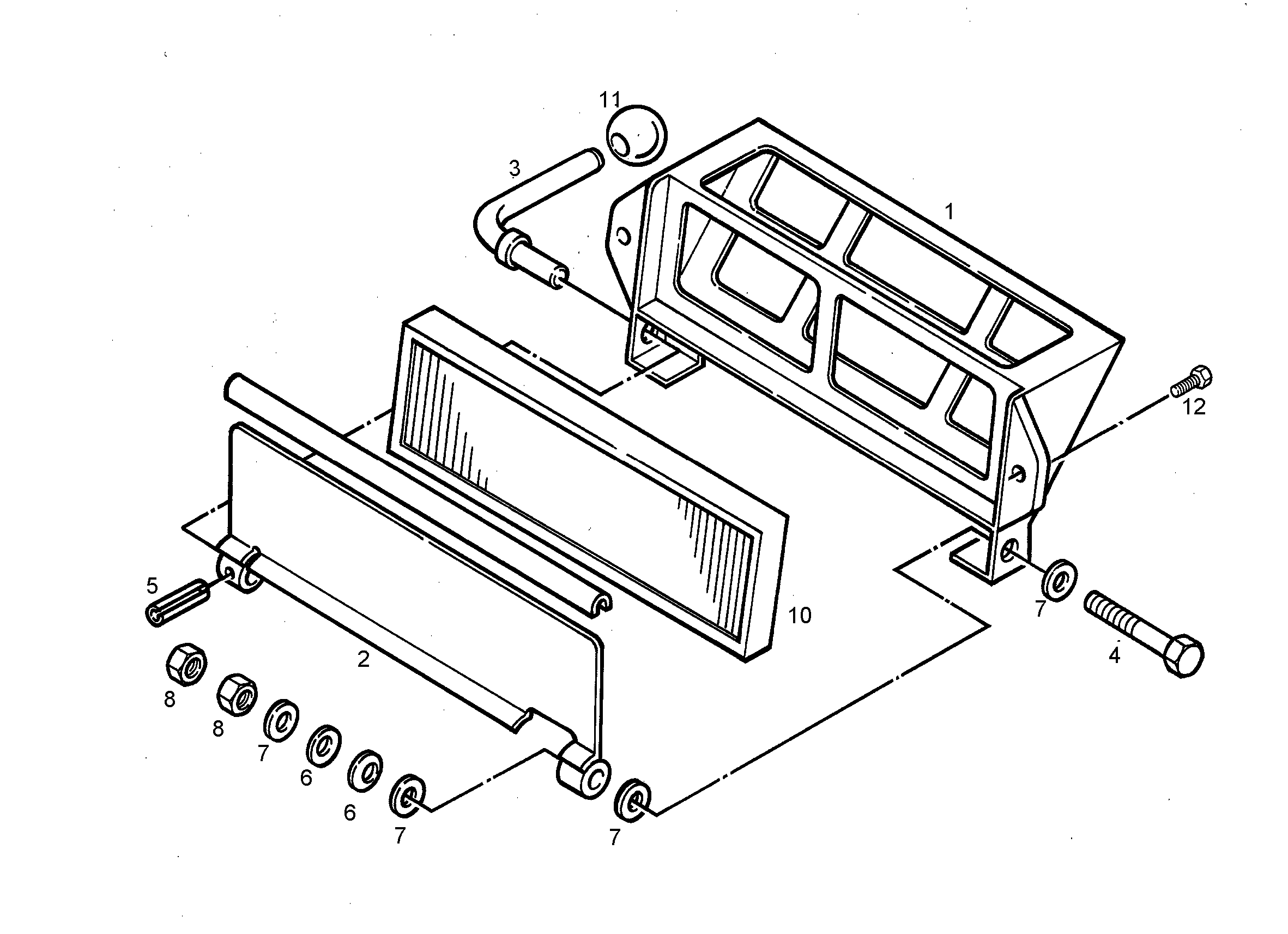 КНОПКА ШАРОВАЯ 7619606 LIEBHERR