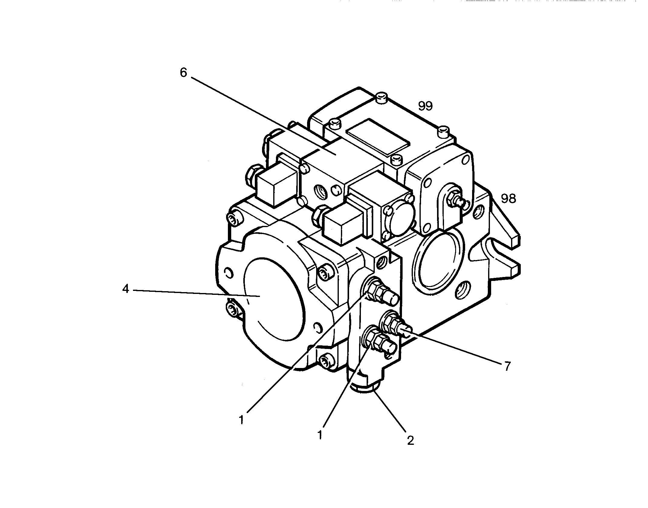 ПАТРОН РЕГУЛЯТОРА 7619632 LIEBHERR
