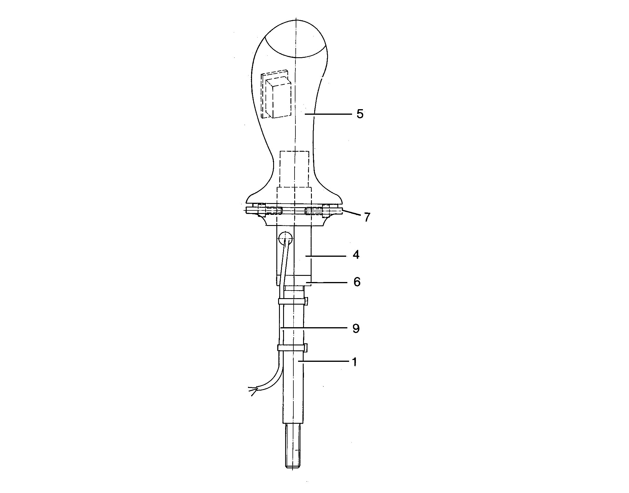 РУКОЯТКА ПЕРЕКЛЮЧЕНИЯ 7619863 LIEBHERR