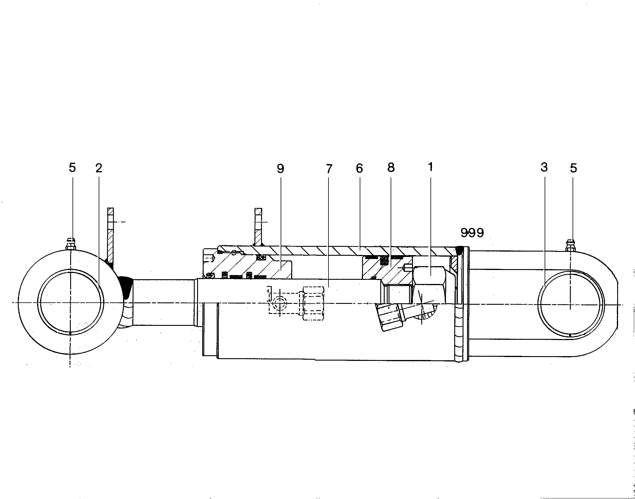ШЕСТИГРАННАЯ ГАЙКА M36X3 4635342 LIEBHERR