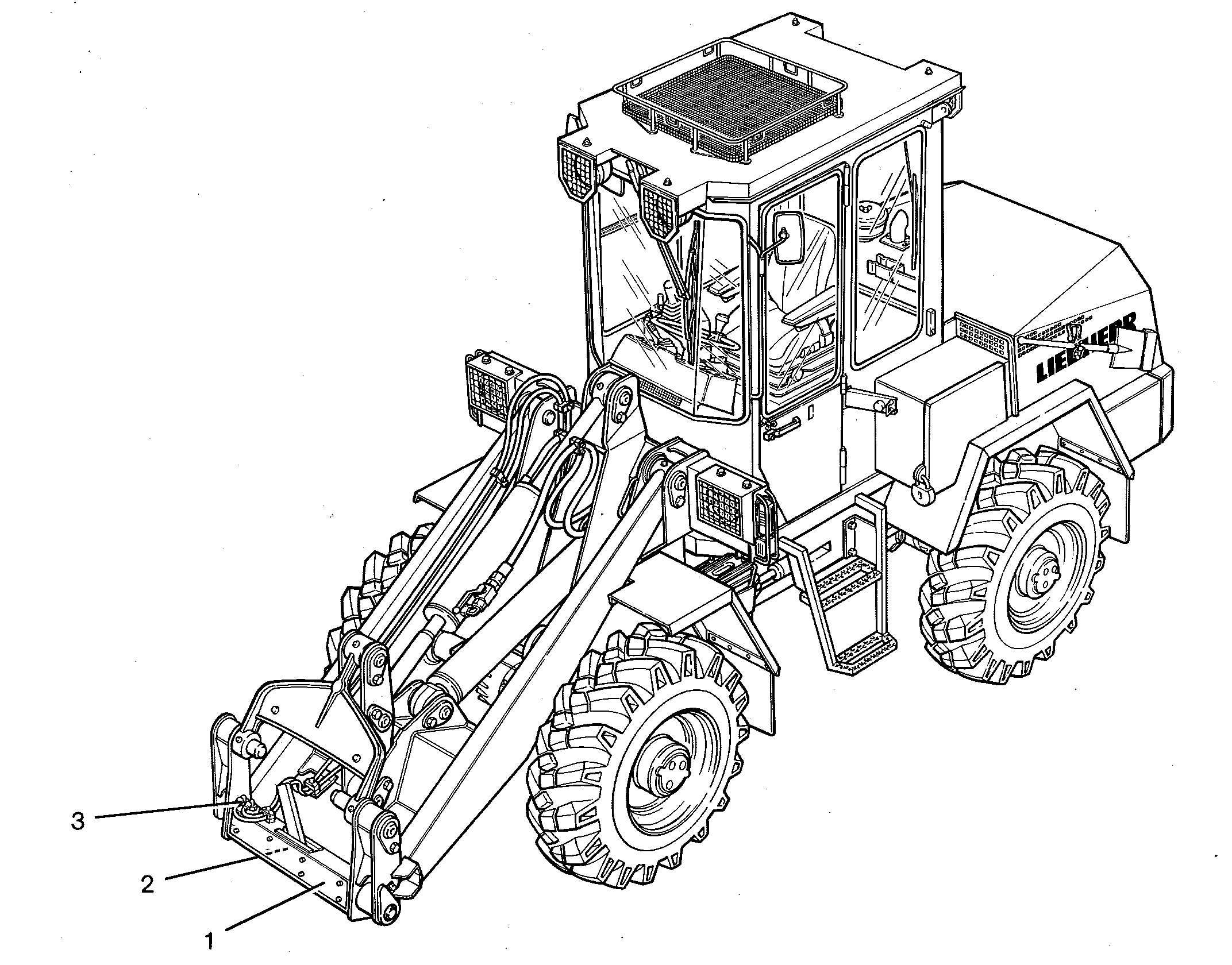 УПРАВЛ.ГИДРАВЛ.ПОВ.УСТРОЙСТВА 9604072 LIEBHERR