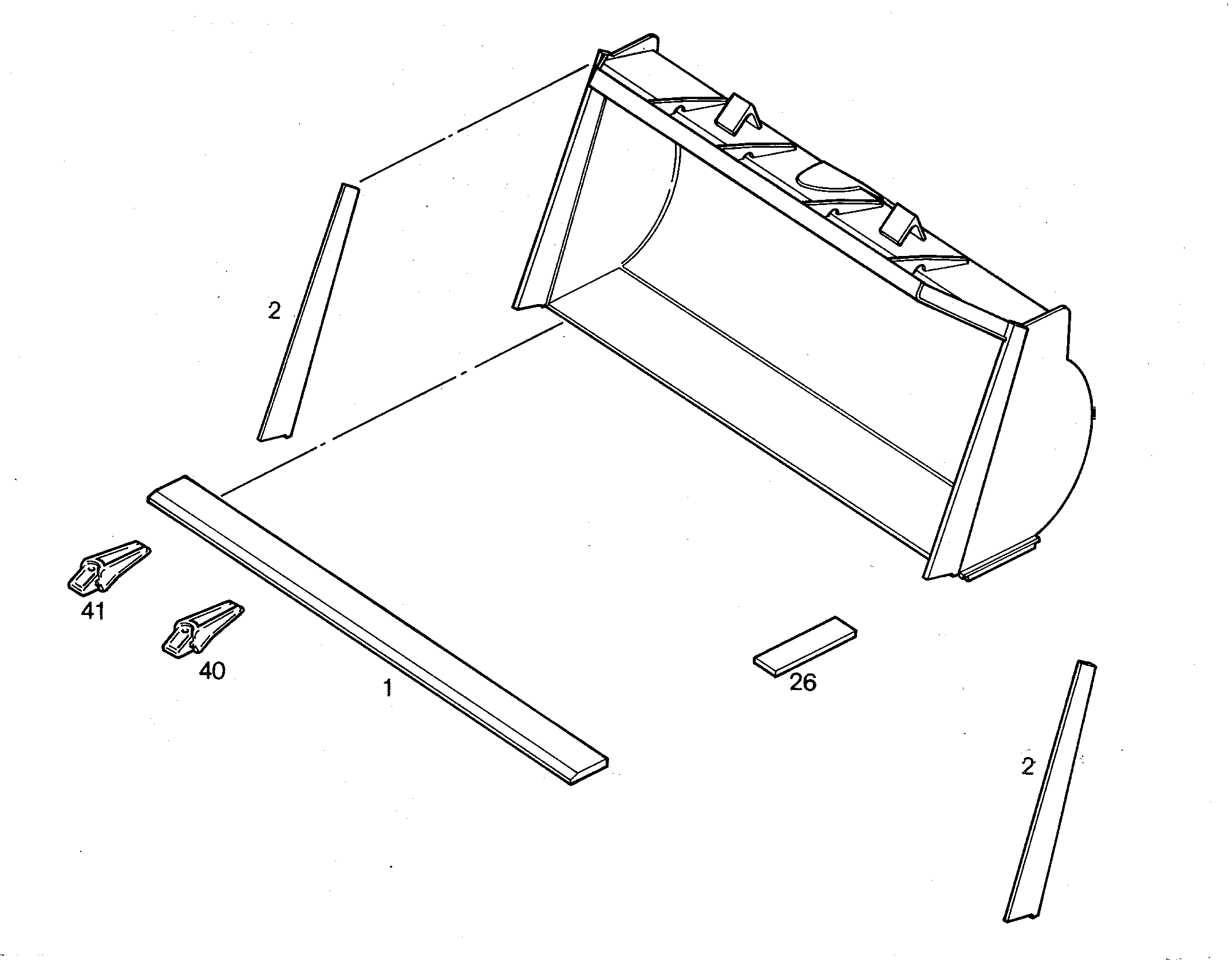РЕЖУЩАЯ КРОМКА 9138099 LIEBHERR