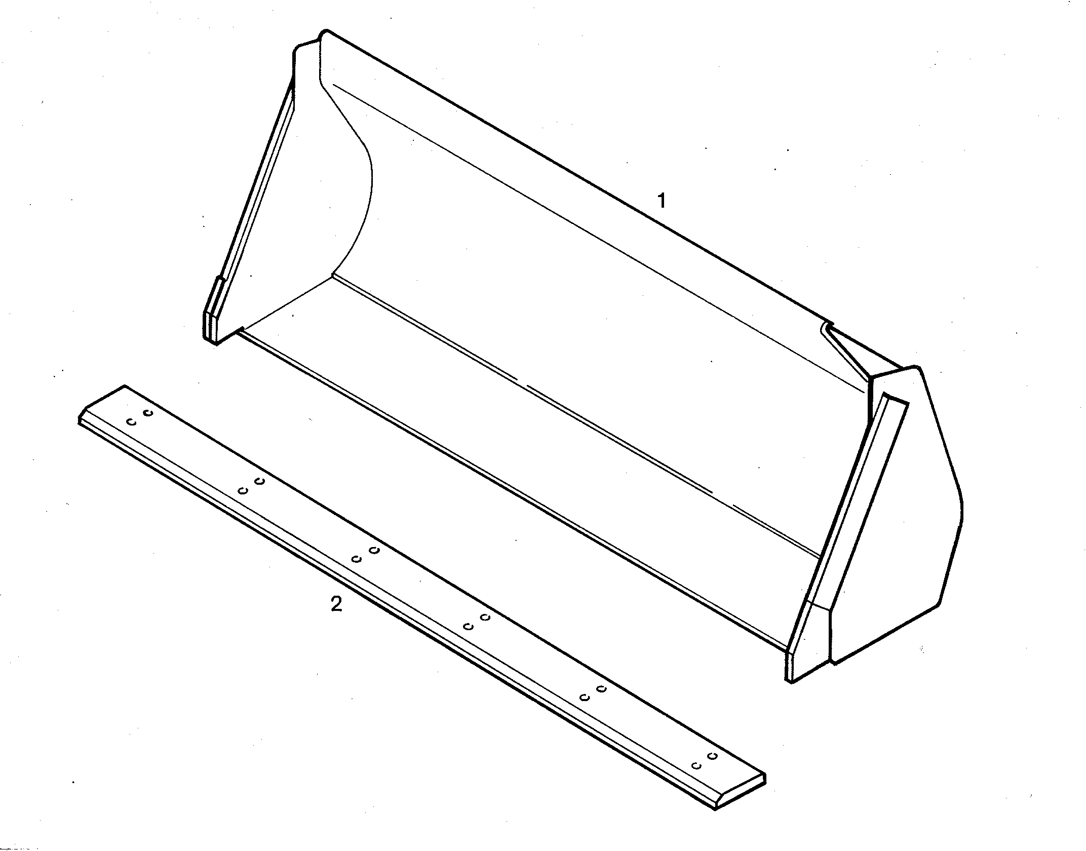 КОВШ 9653840 LIEBHERR