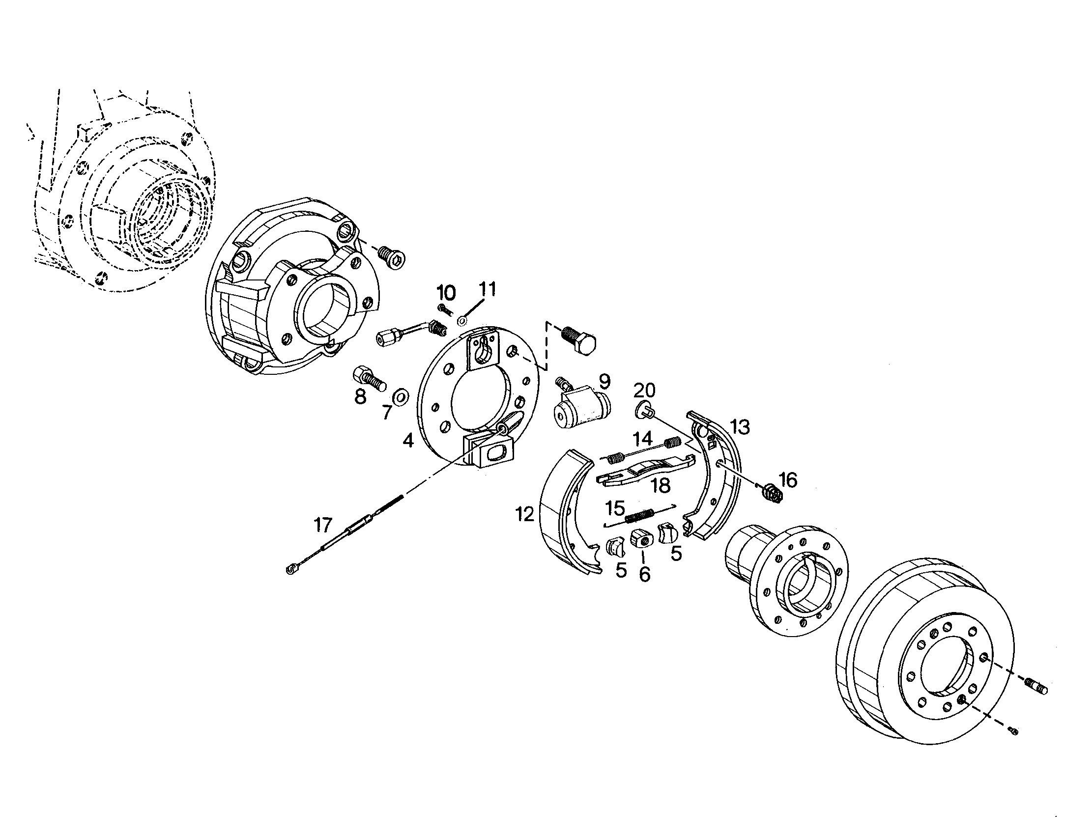 ПРУЖИНА НАТЯЖНАЯ 7620249 LIEBHERR