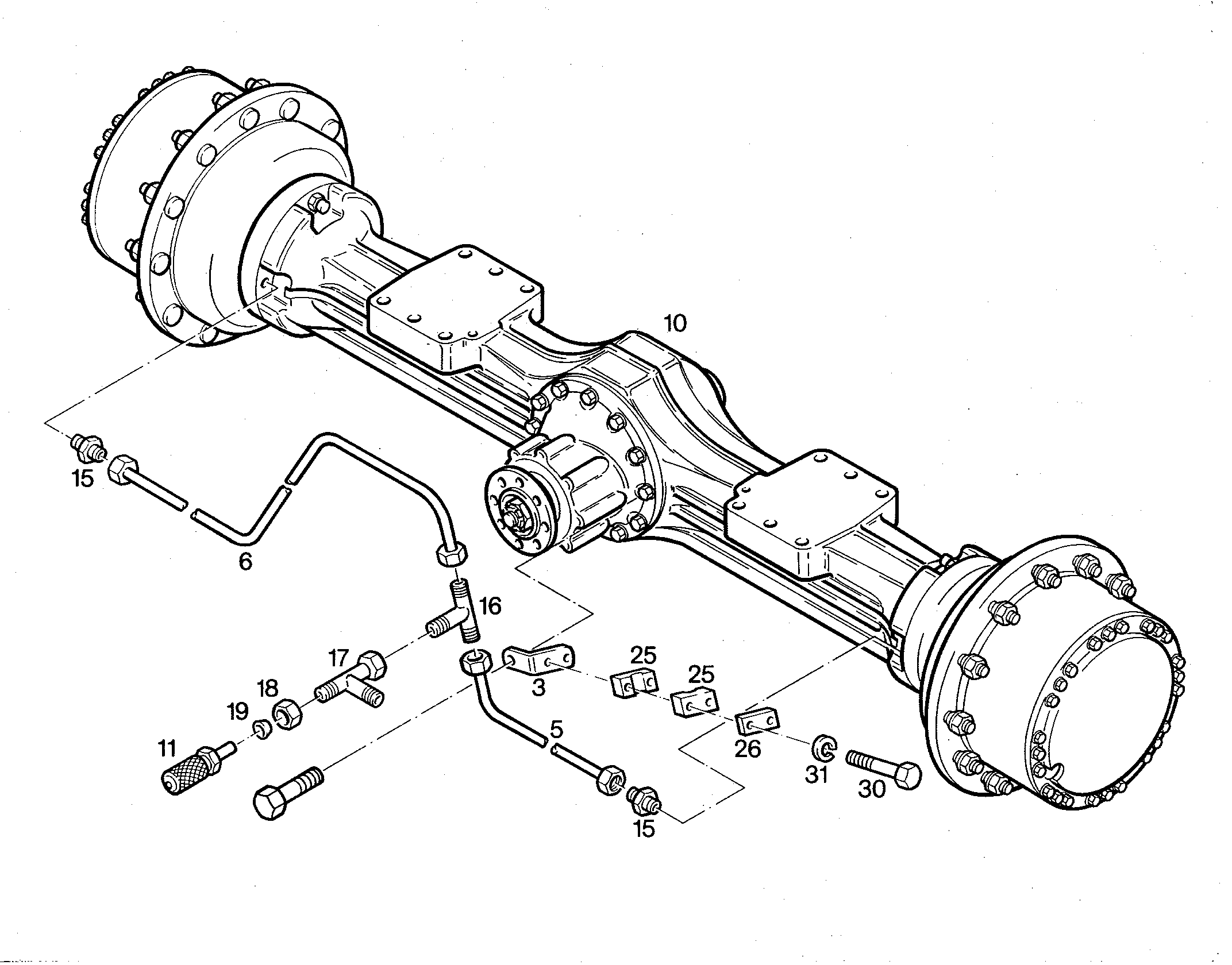 КЛЕММА ПОЛОВИННАЯ DIN 3015-1 L 1 R 12 PP SW 7008051 LIEBHERR