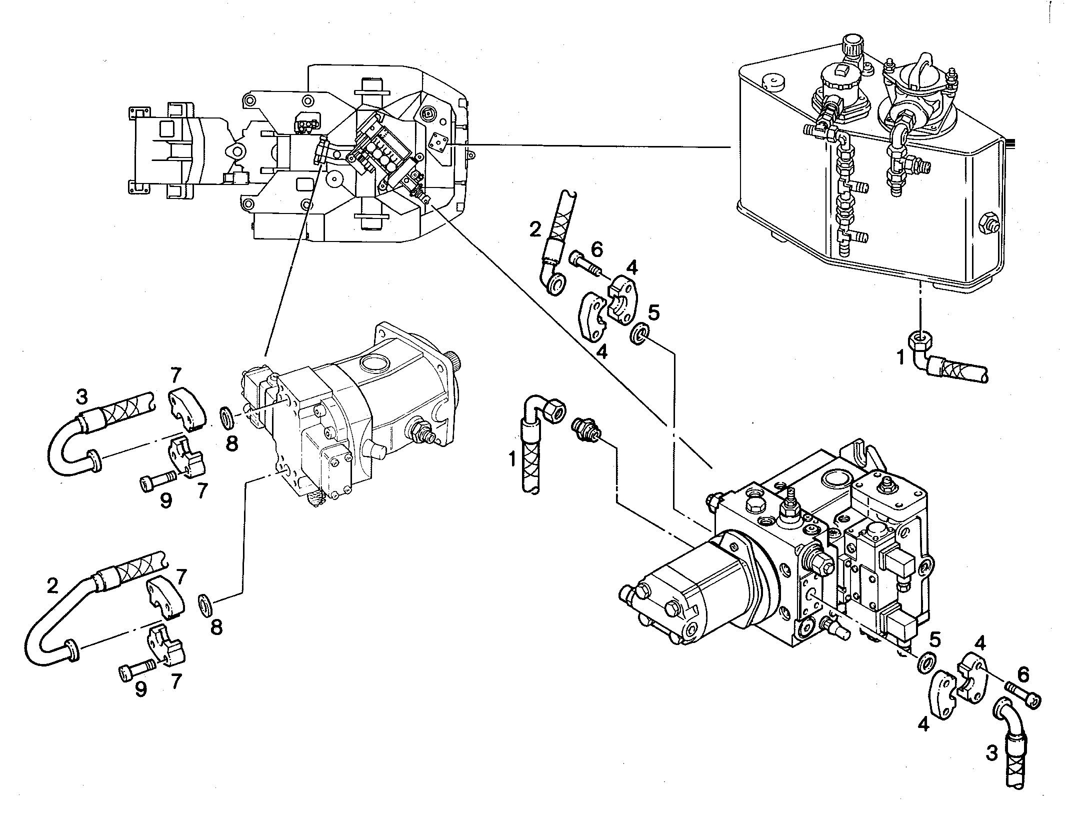 БЛОКИРОВКА ДИФФЕРЕНЦИАЛА 9607553 LIEBHERR
